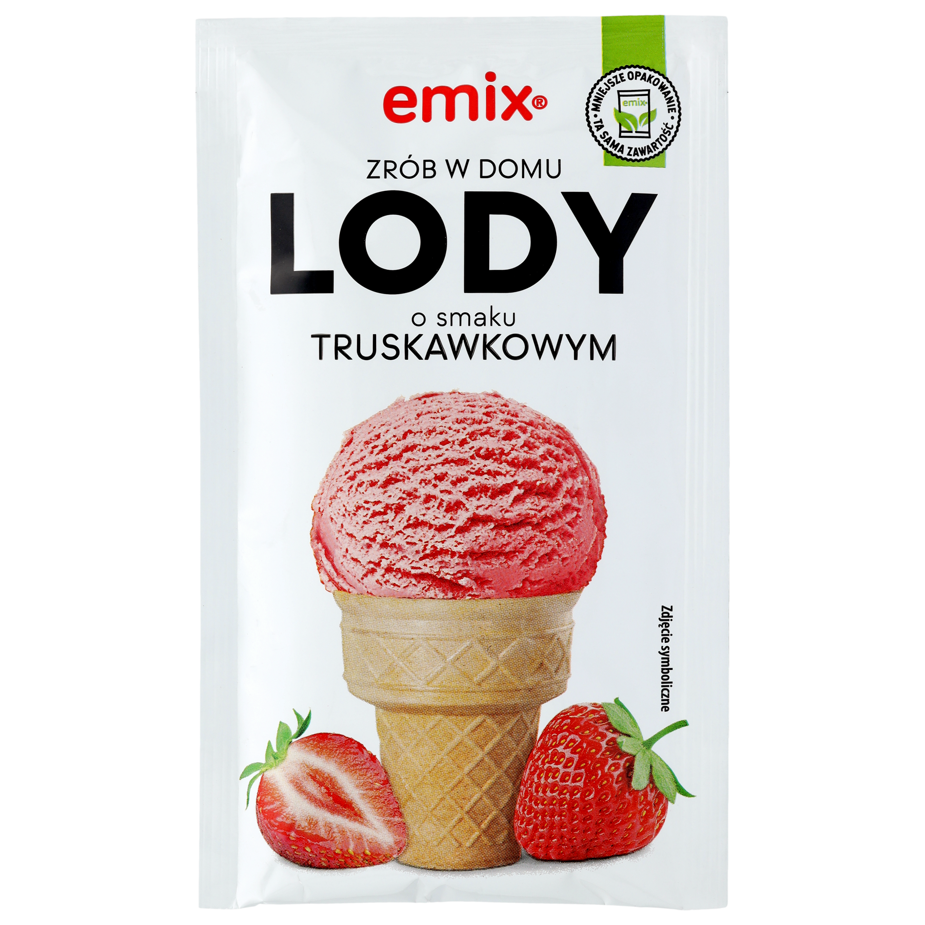 Lody O Smaku Truskawkowym Emix 60G
