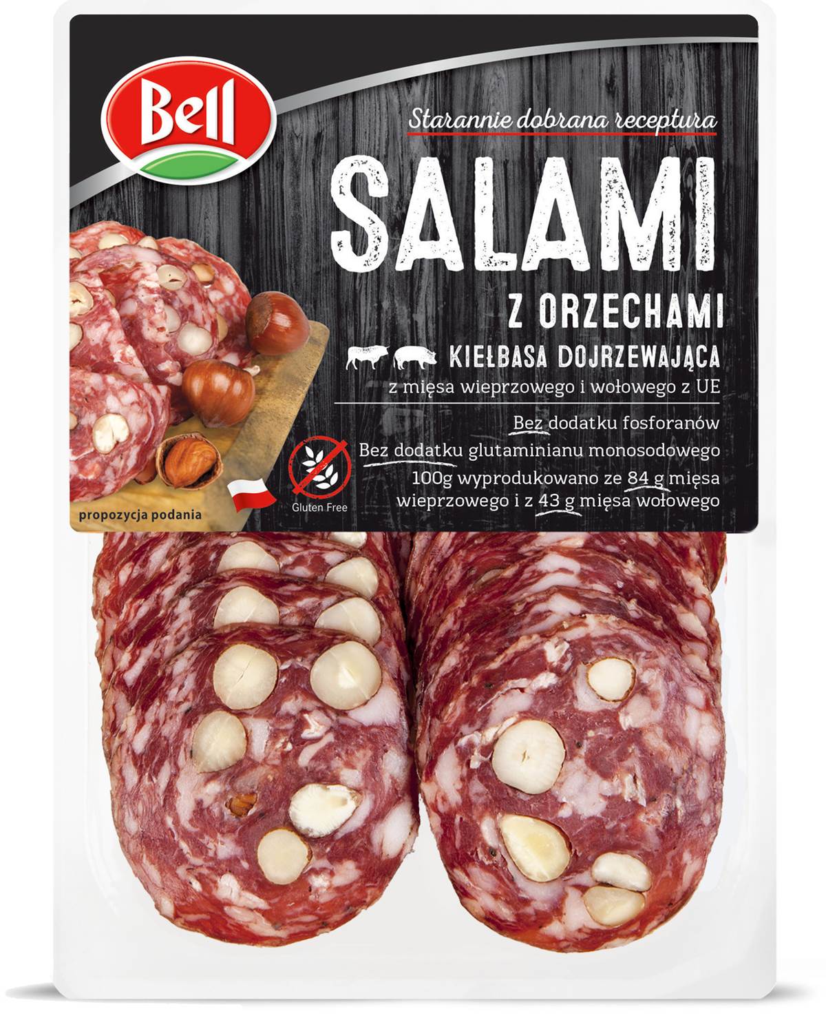 Salami Z Orzechami 70G