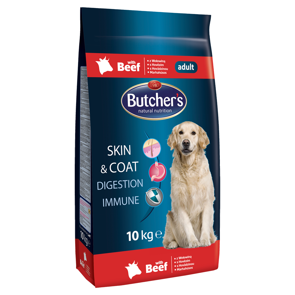 Butcher'S Dry Blue Z Wołowiną 10Kg