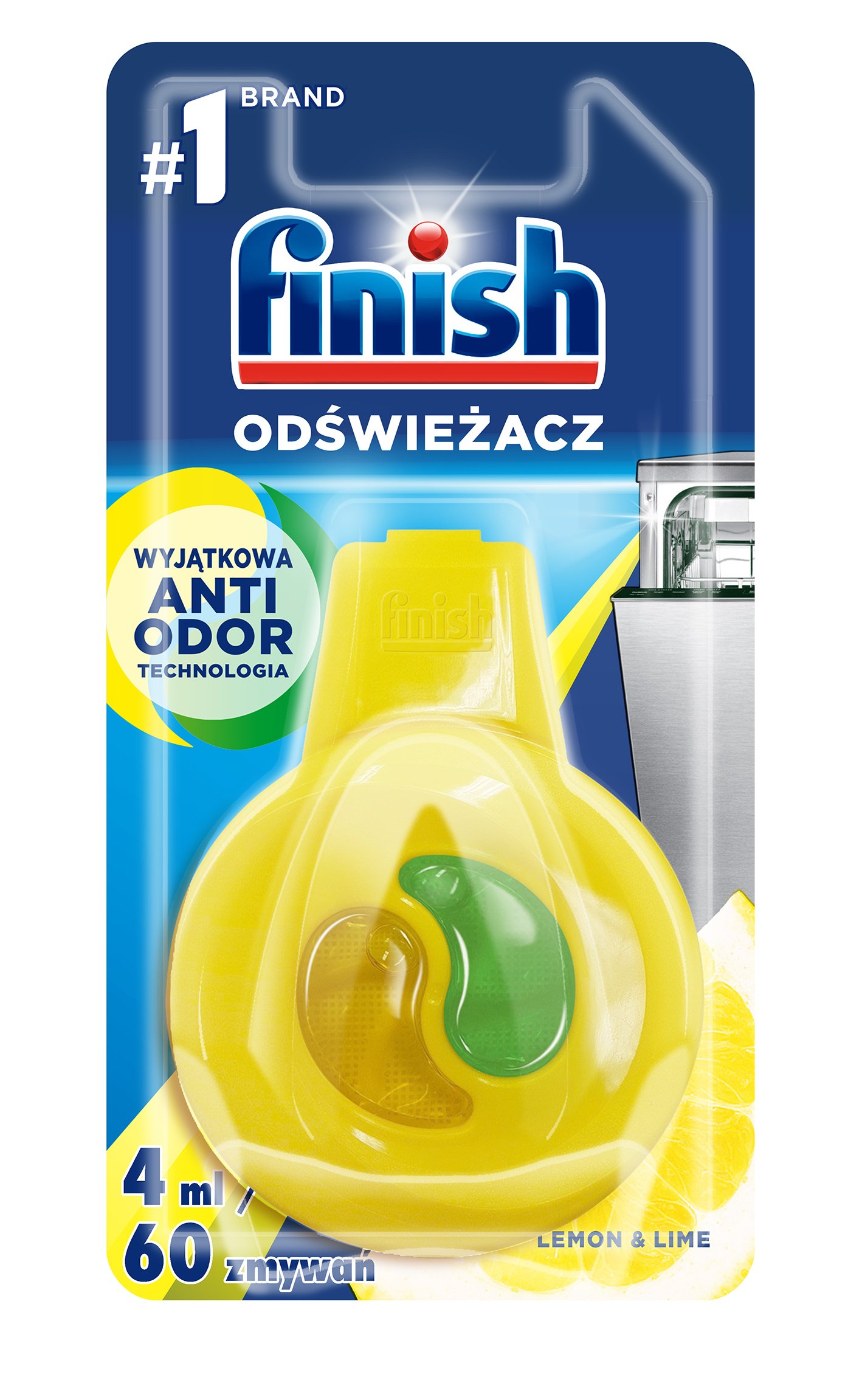 Finish Odświeżacz Do Zmywarki Cytryna I Limonka 60 Myć