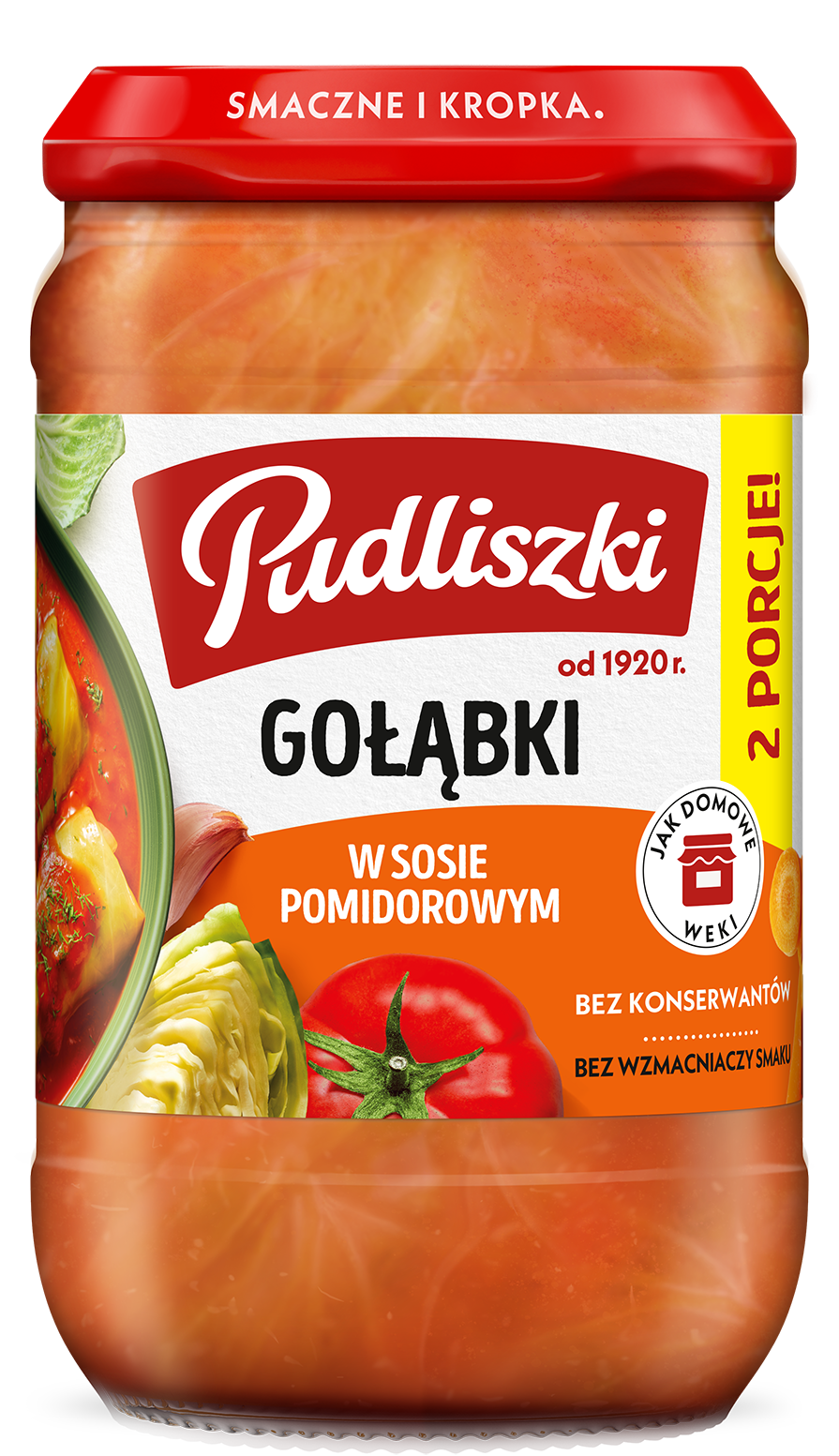 Pudliszki Gołąbki W Sosie Pomidorowym 590G