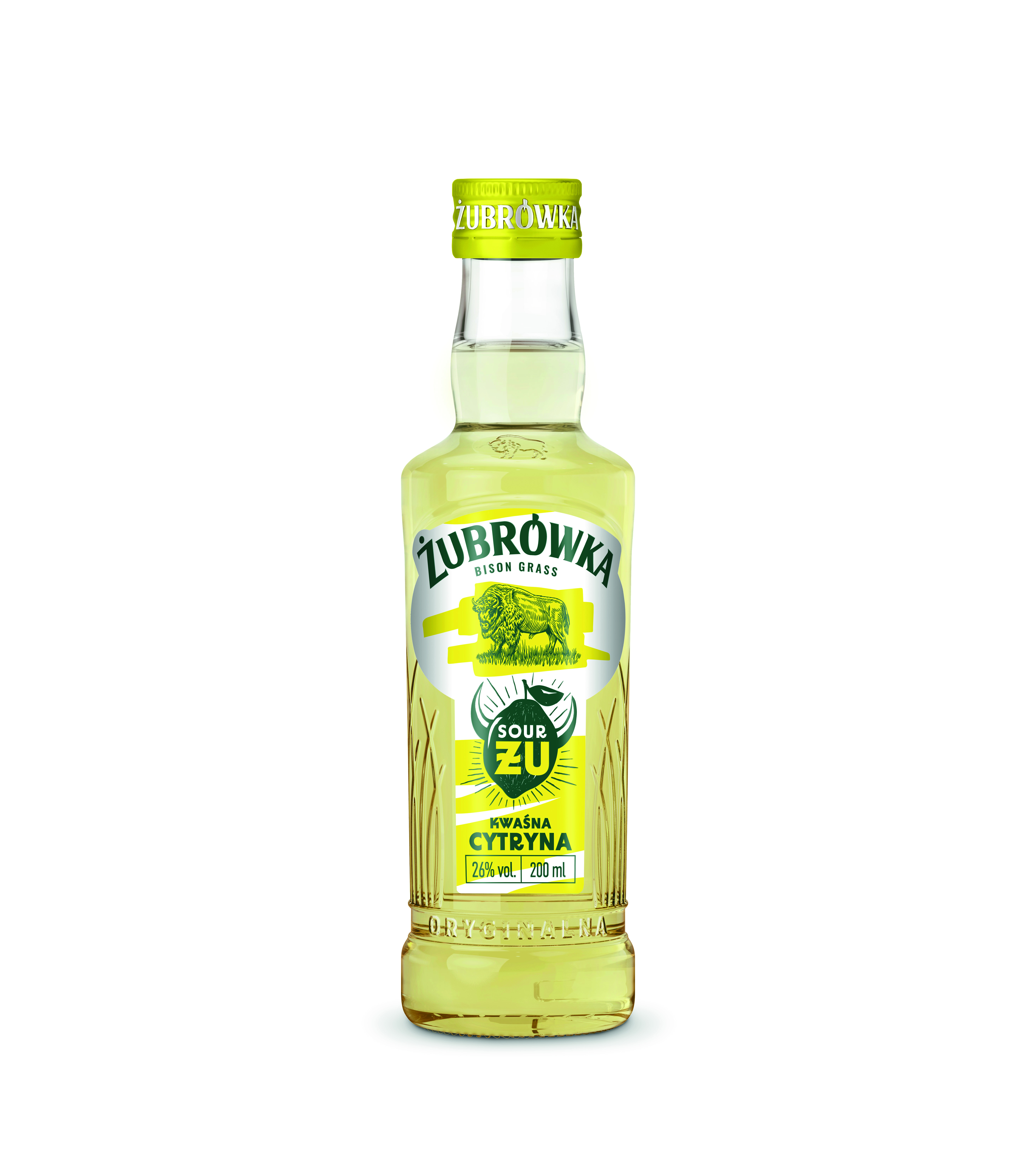 Żubrówka Żu Fresh Kwaśna Cytryna 200 Ml 26%