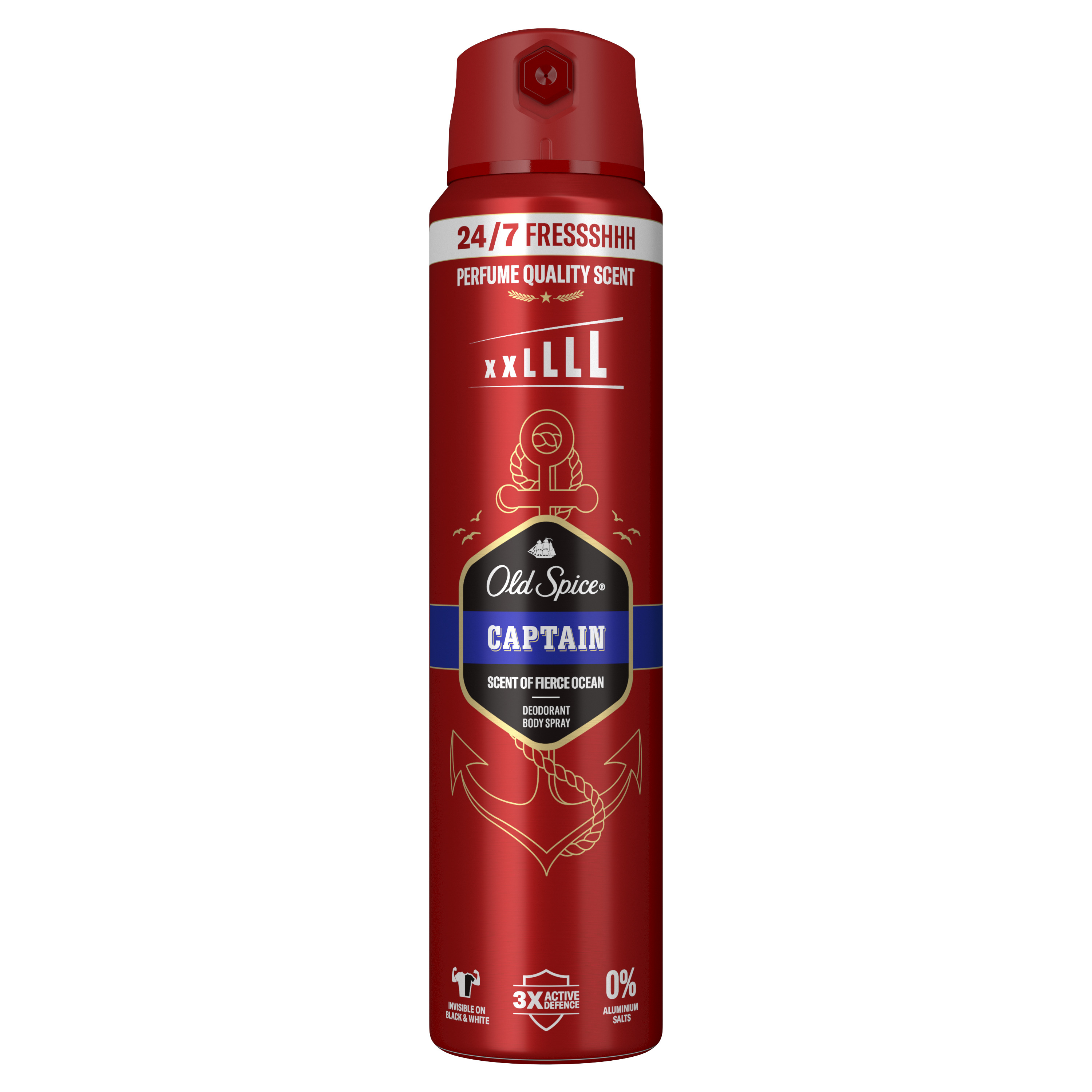 Old Spice Captain Dezodorant W Sprayu Dla Mężczyzn 250Ml