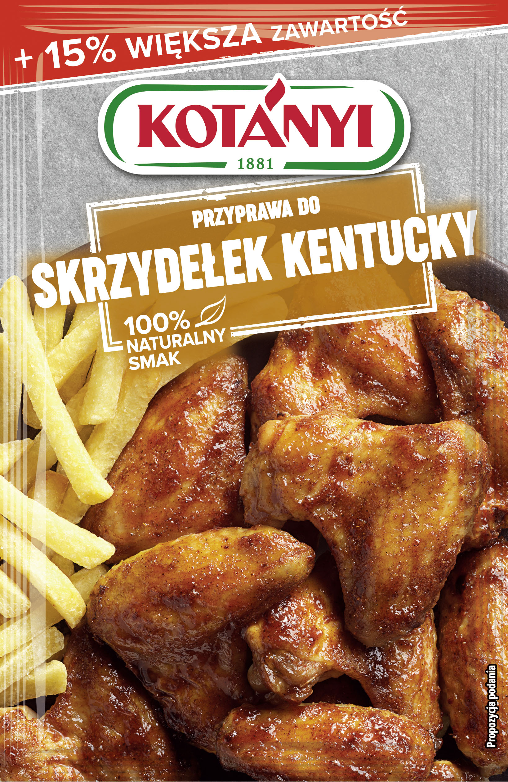Sekrety Kuchni Amerykańskiej Kentucky Wings Mieszanka Przypraw 30G