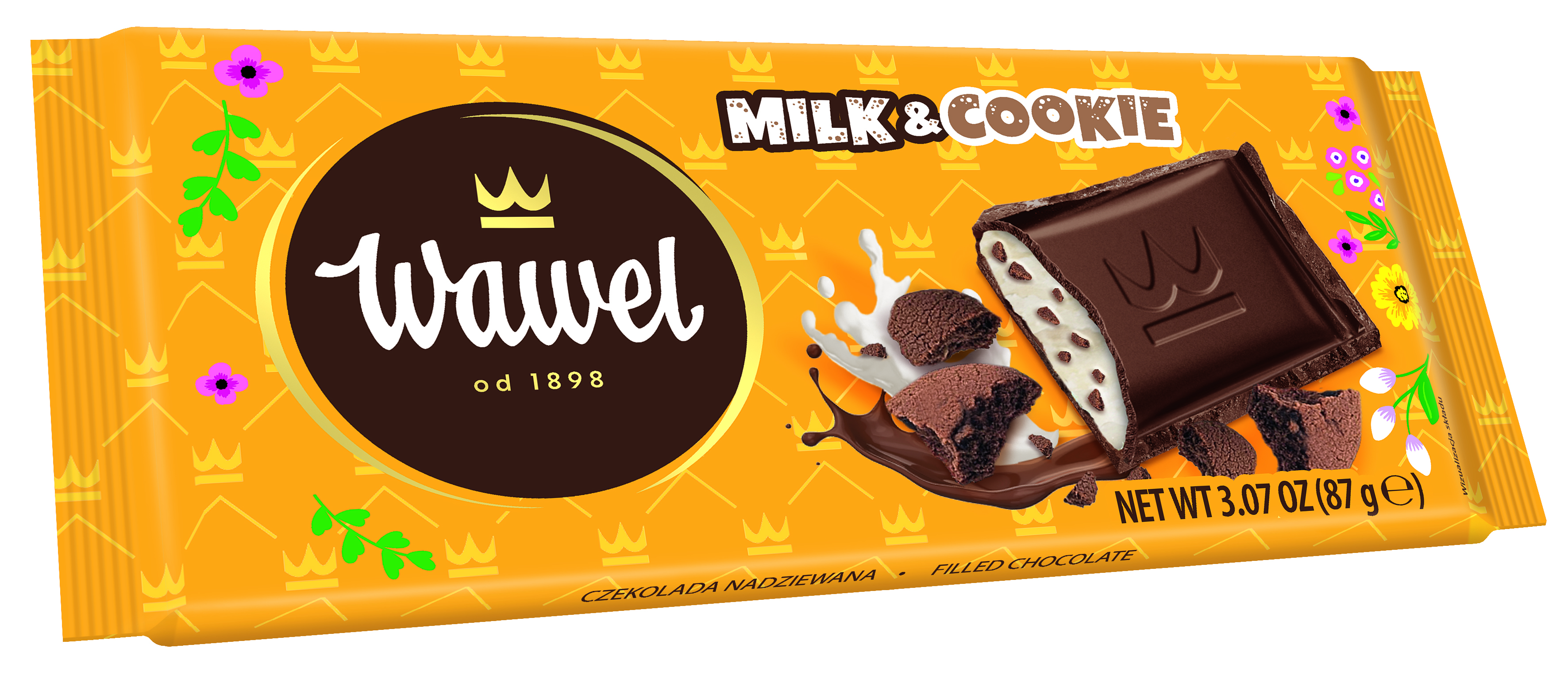 Wawel Milk & Cookie 87G