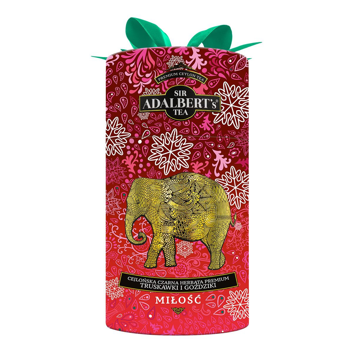 Adalbert'S Herbata Czarna Miłość Truskawki I Goździki - 80G