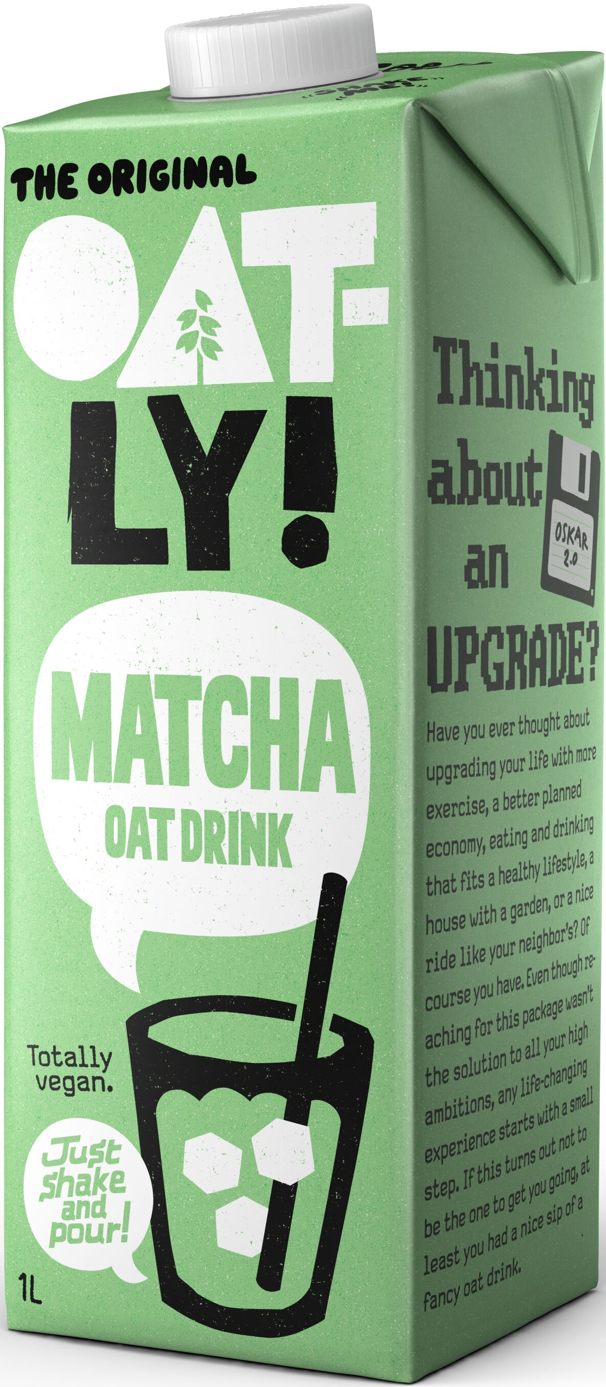 Napój Owsiany Oatly Matcha 1L