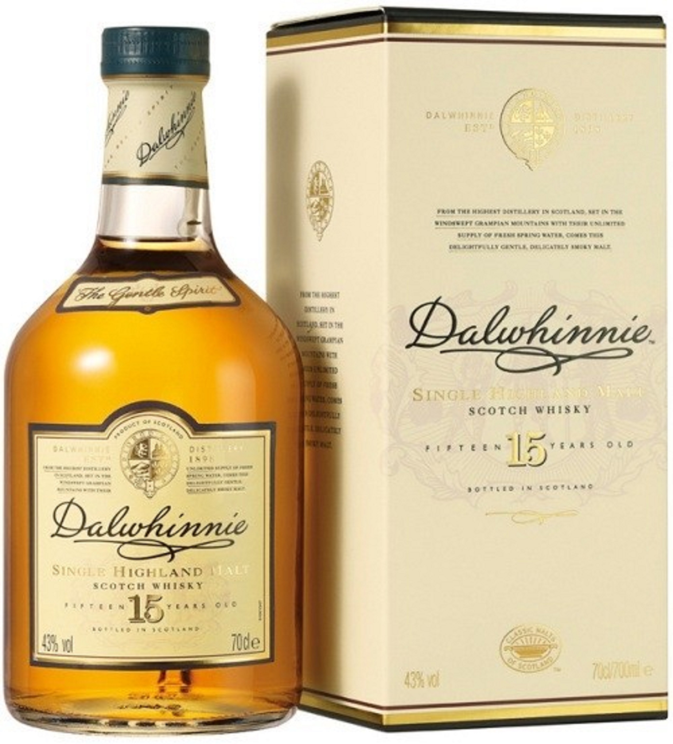 Whisky Dalwhinnie 15Yo 43% 700 Ml
