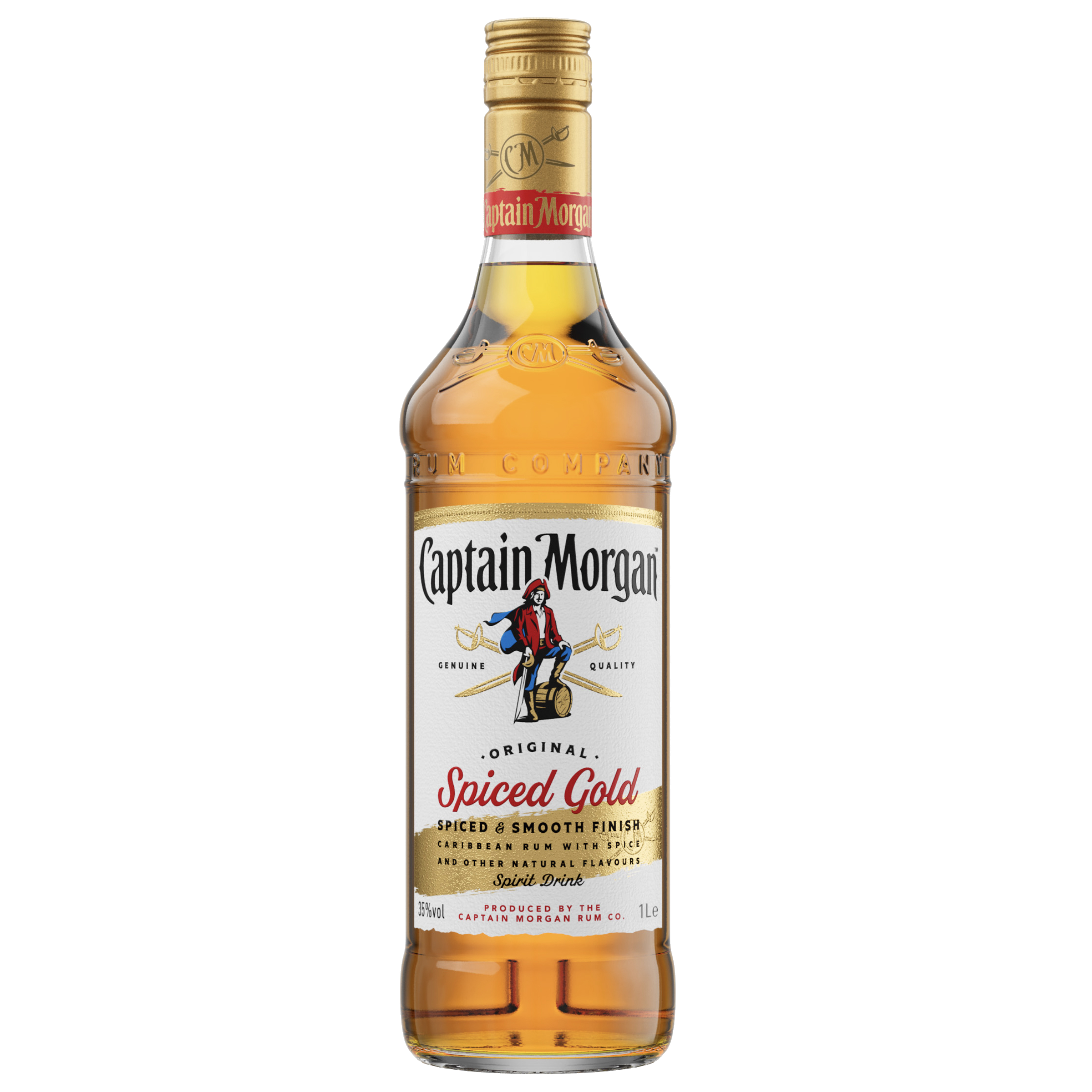 Rum Captain Morgan Spiced Gold 35% 1L
