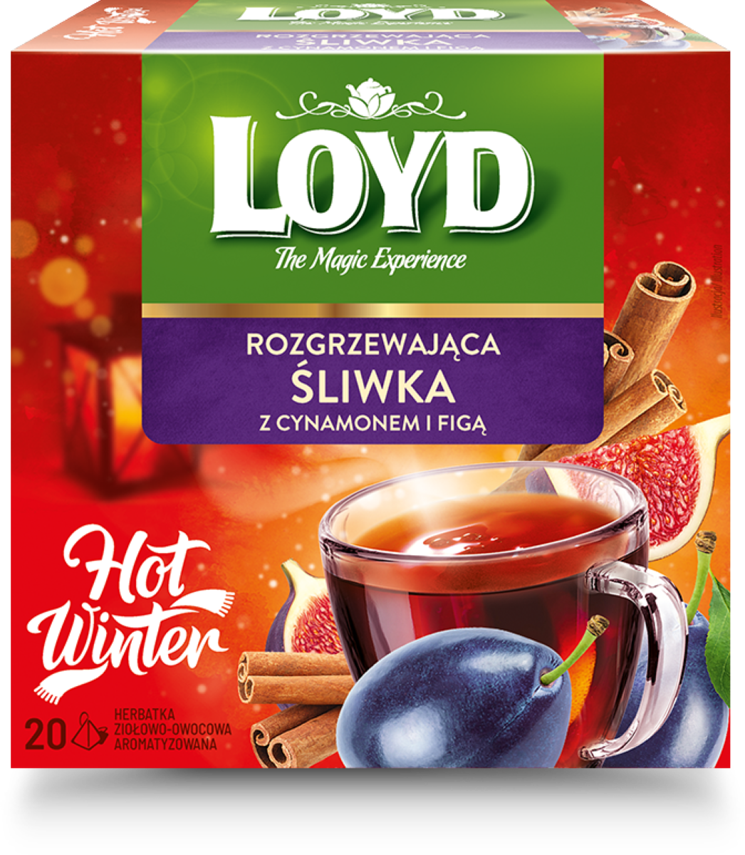 Loyd Herbatka Rozgrzewająca Śliwka Z Cynamonem I Figą (20 X 2 G)