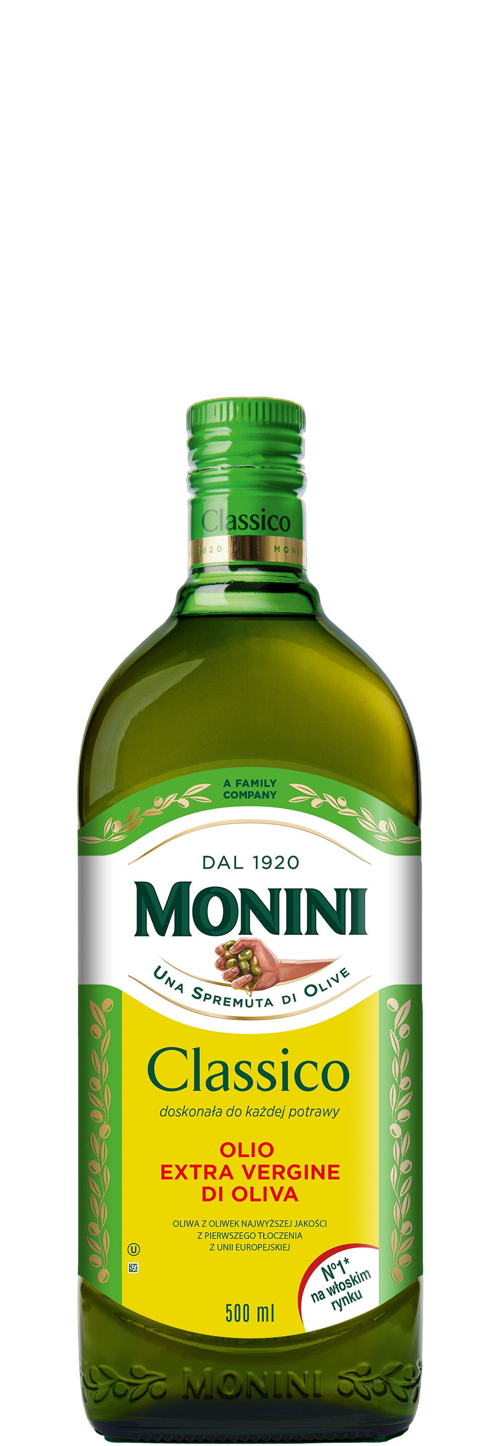 Monini Oliwa Z Oliwek Extra Vergine Classico 500 Ml