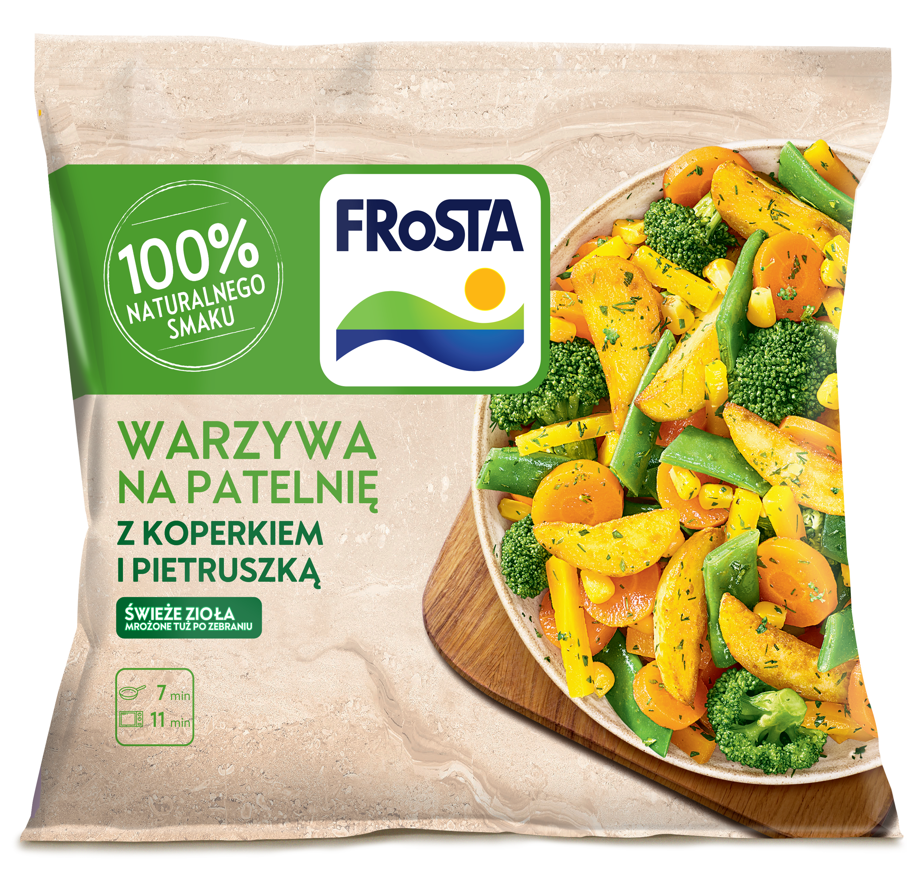 Frosta Warzywa Na Patelnię Z Koperkiem I Pietruszką 400G