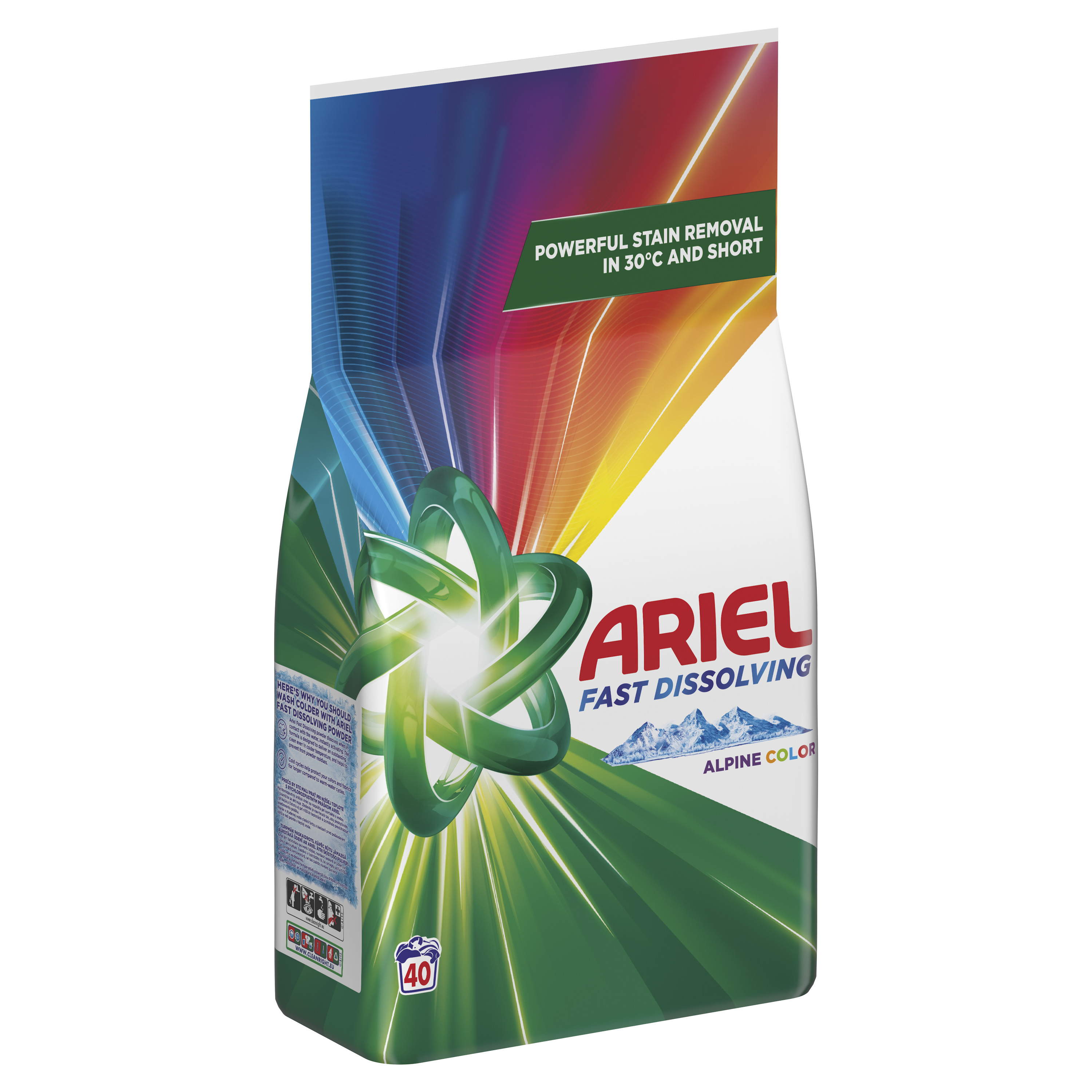 Ariel Alpine Color Proszek Do Prania, 2.2 Kg, 40 Prań