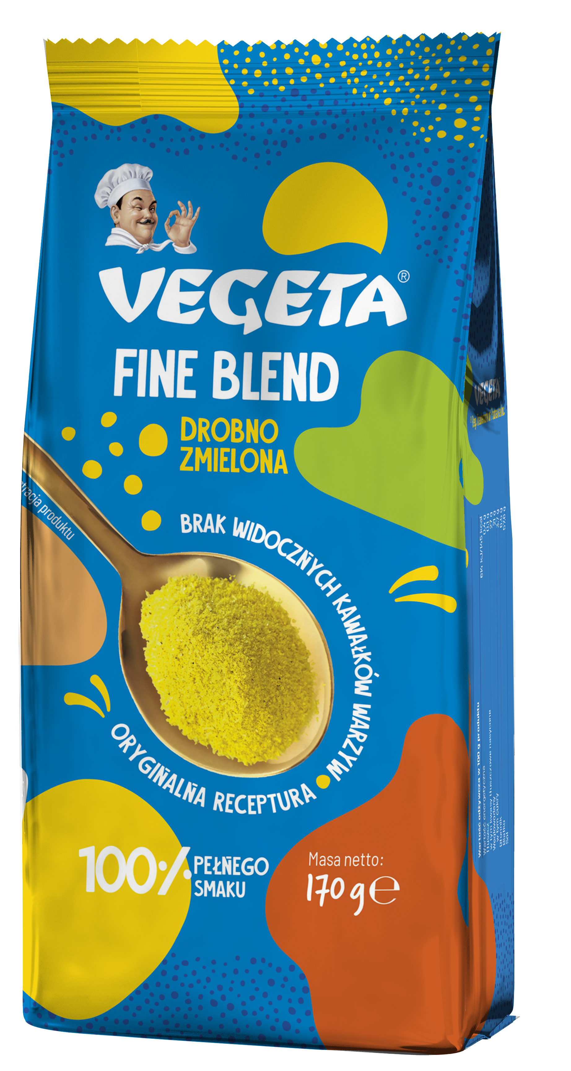 Vegeta Drobno Zmielona, Przyprawa Warzywna Do Potraw 170 G