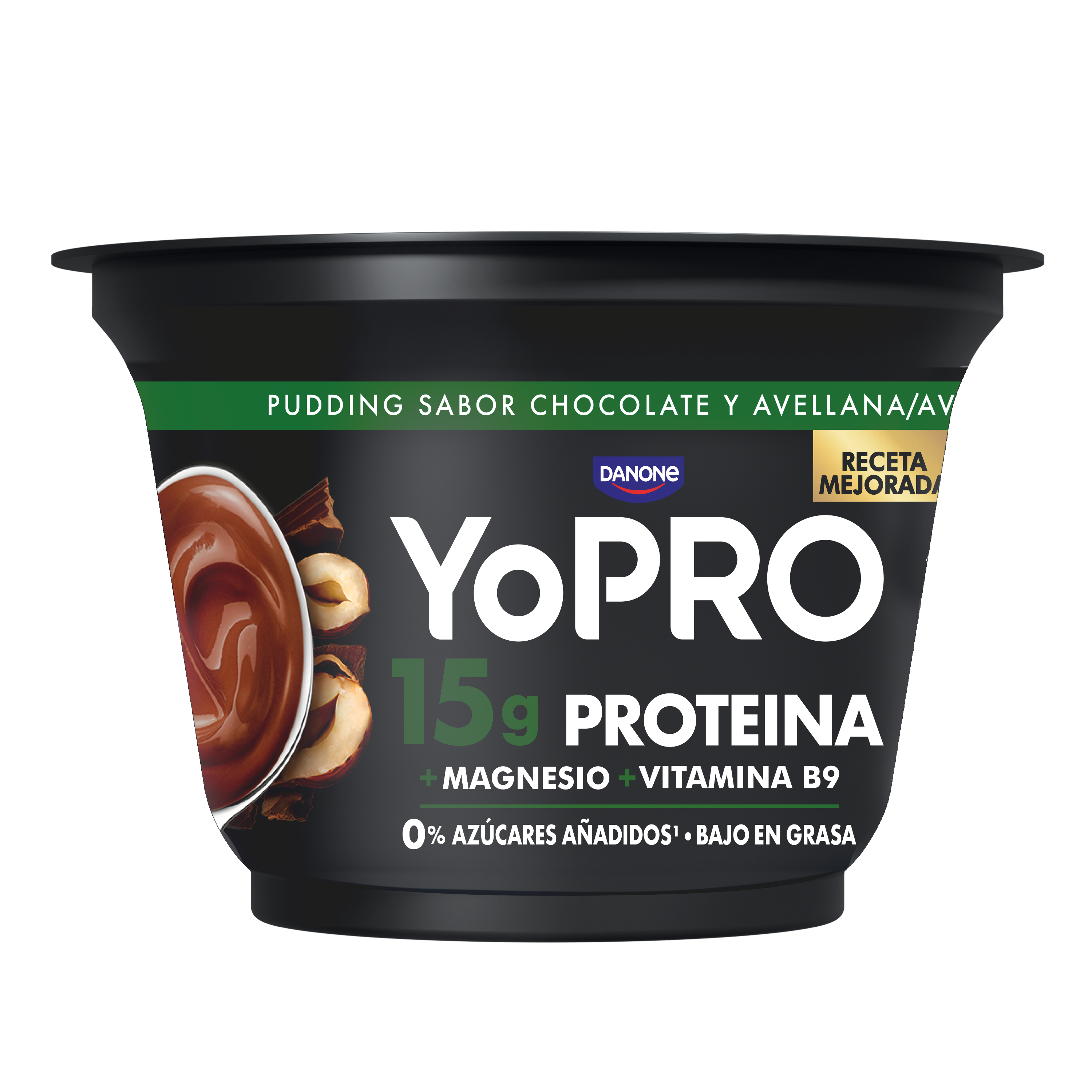 Danone Yopro Pudding Czekolada Orzech Laskowy 150G