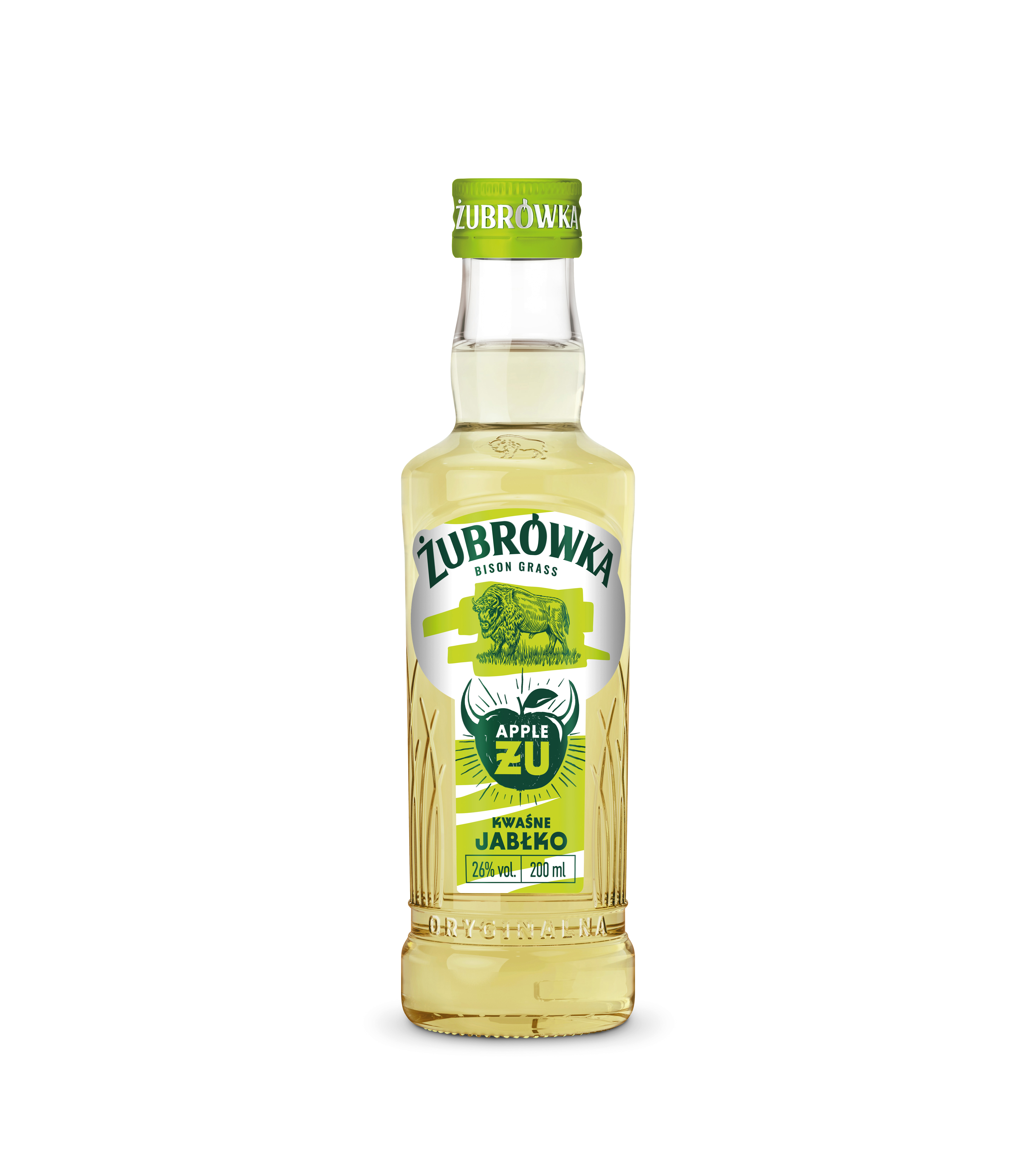 Żubrówka Żu Fresh Kwaśne Jabłko 200 Ml 26%