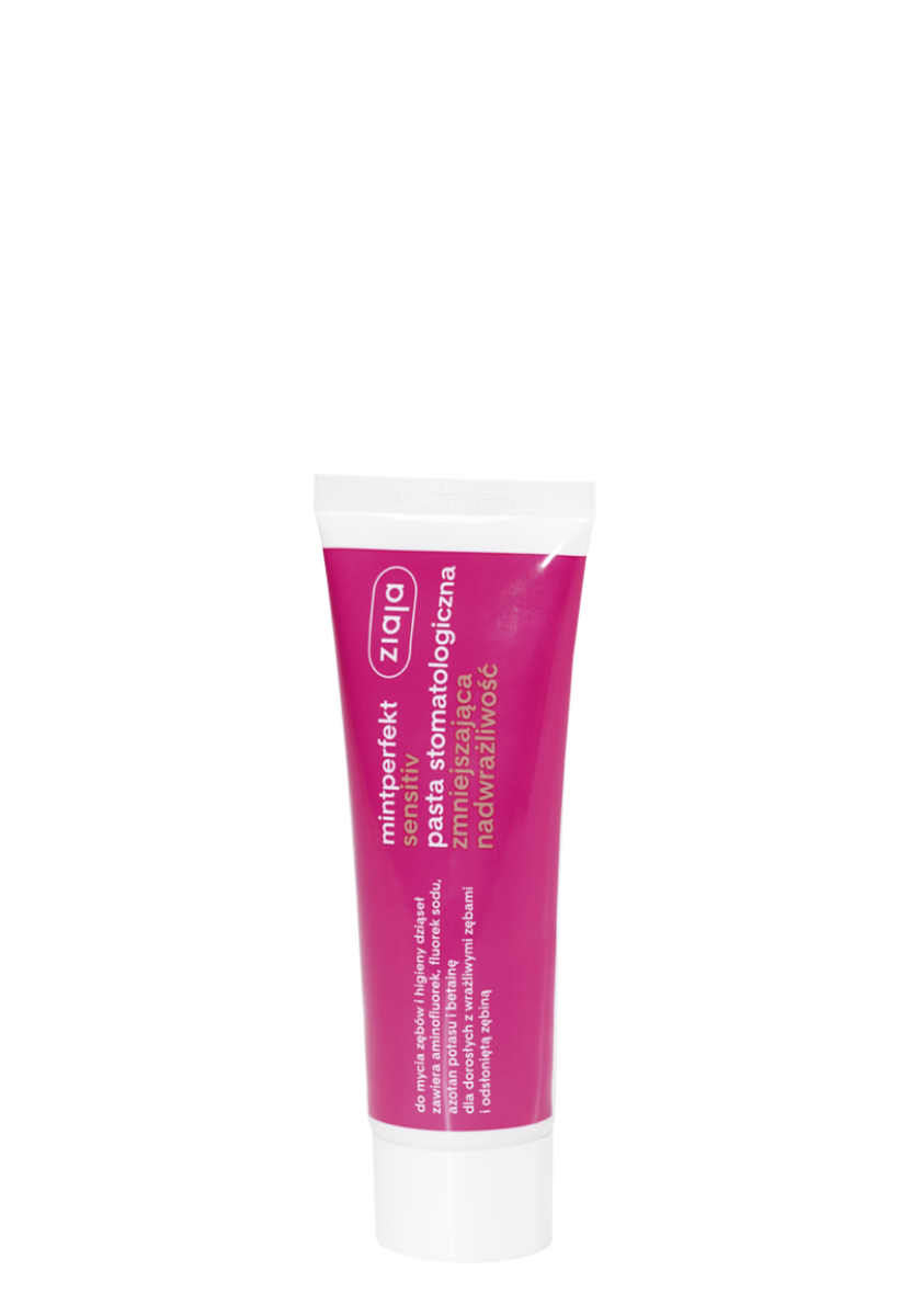 Ziaja Mintperfekt Sensitiv Pasta Zmniejszająca Nadwrażliwość 75 Ml