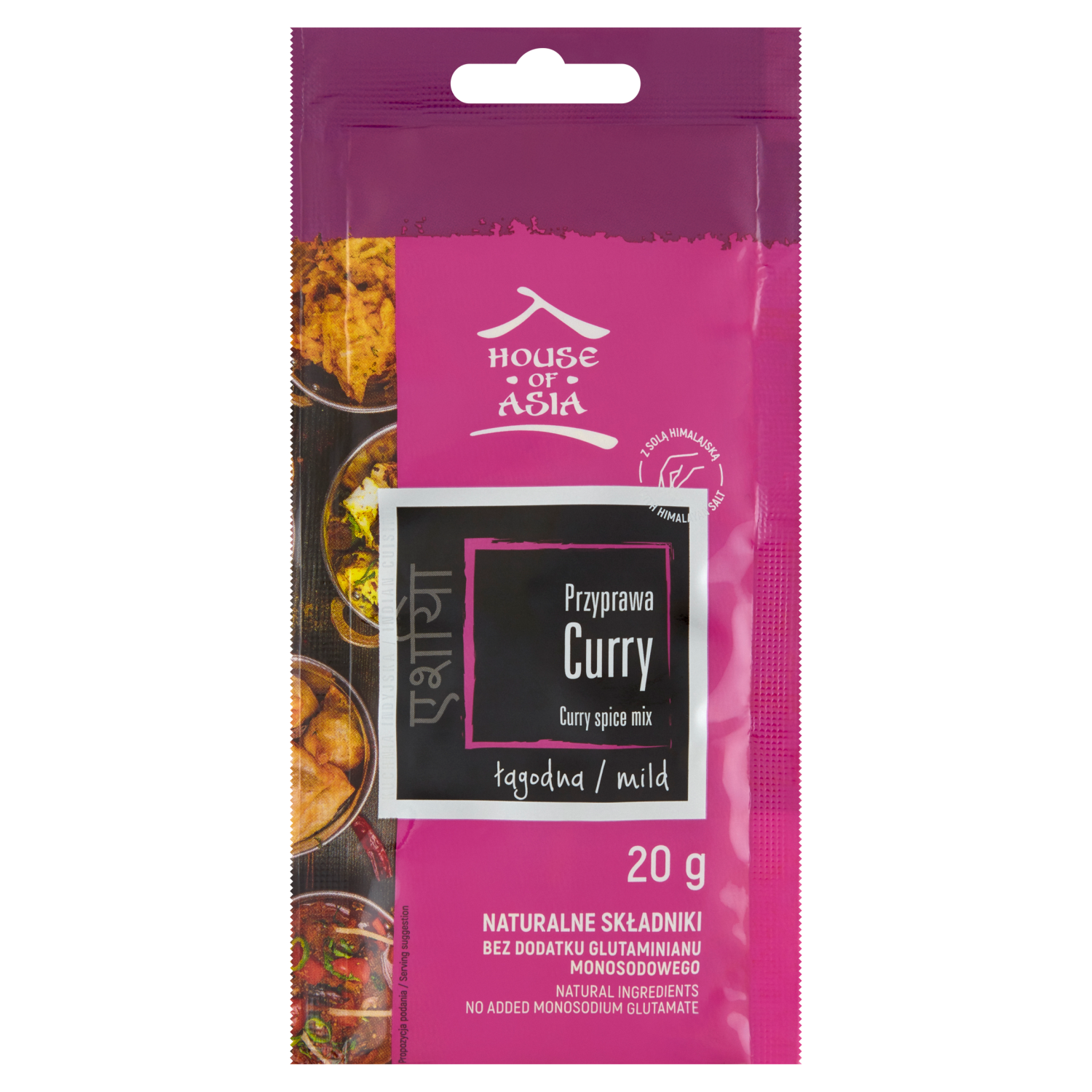 House Of Asia Przyprawa Curry Łagodne 20G