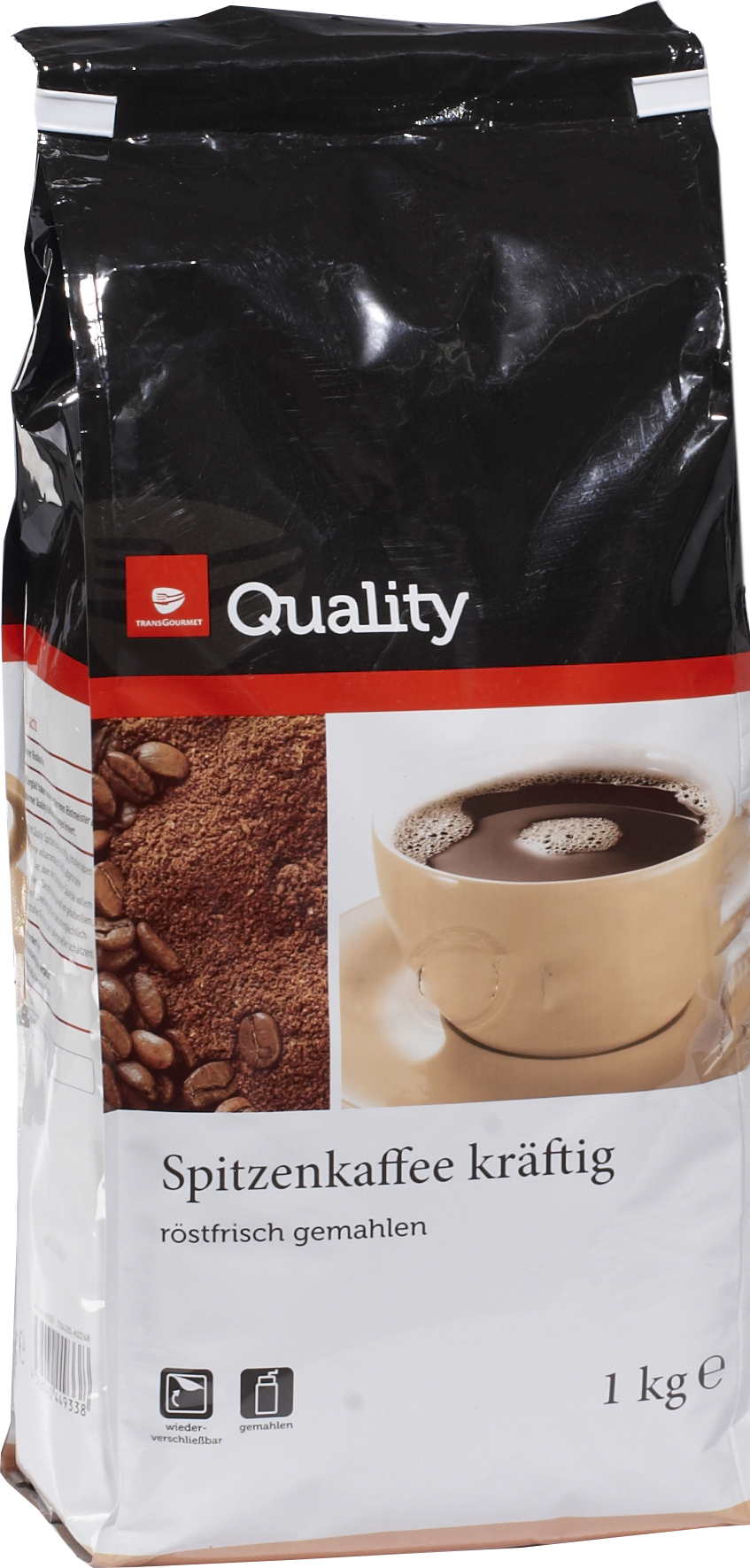 Tgq Kawa Mocno Palona Mielona 1Kg
