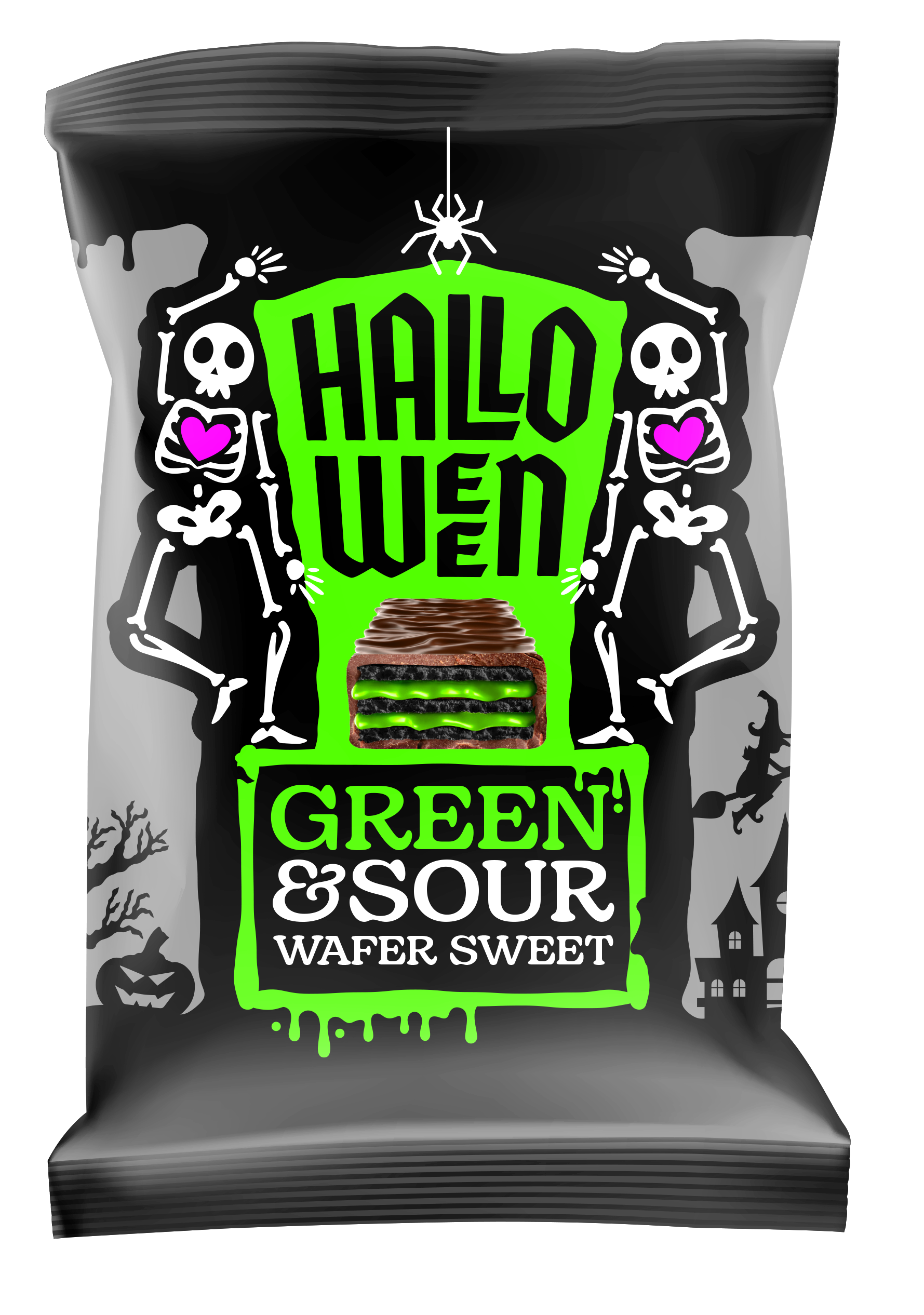 Pergalė Wafle Halloween 150G