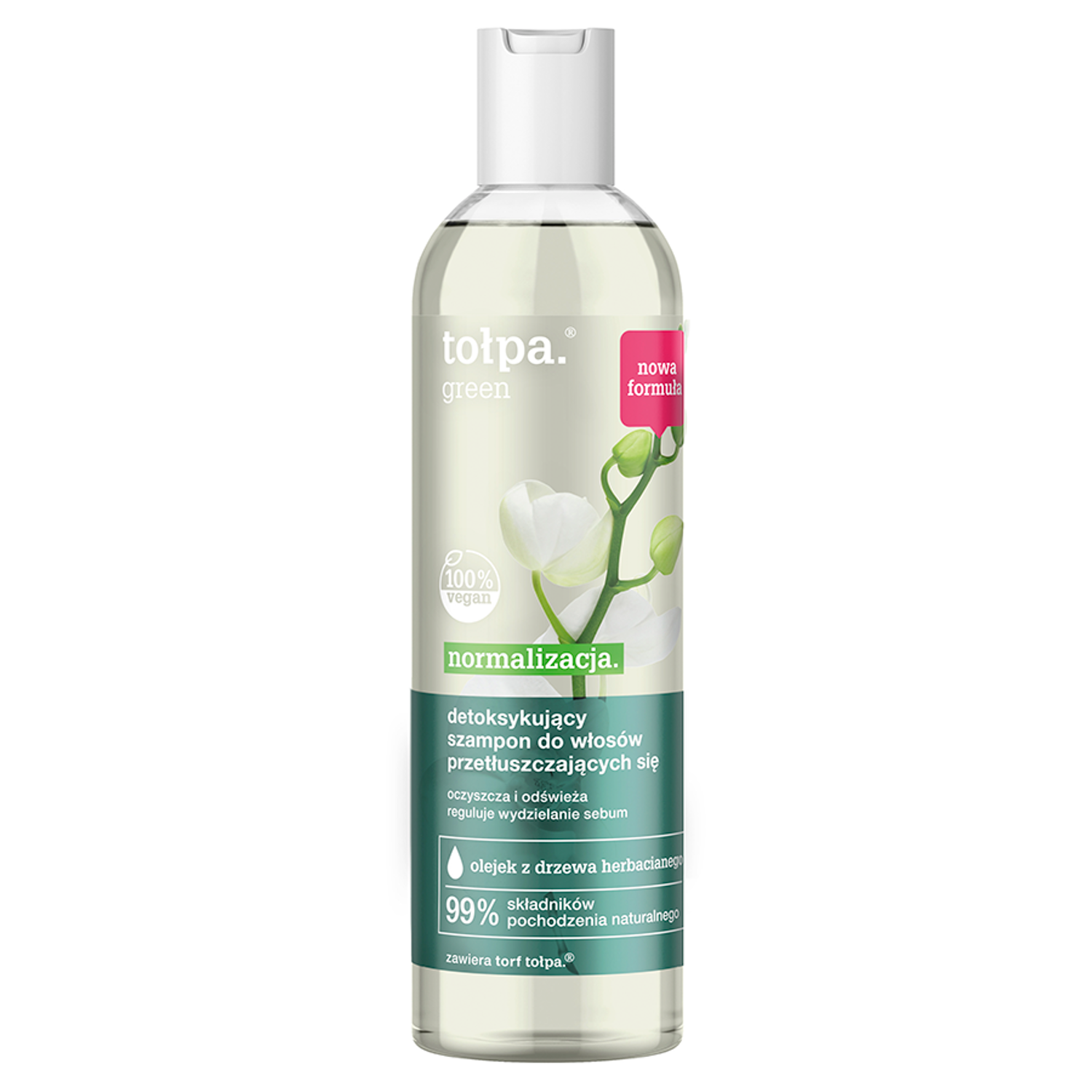 Tołpa. Green Detoksykujący Szampon Do Włosów Przetłuszczających Się 300 Ml