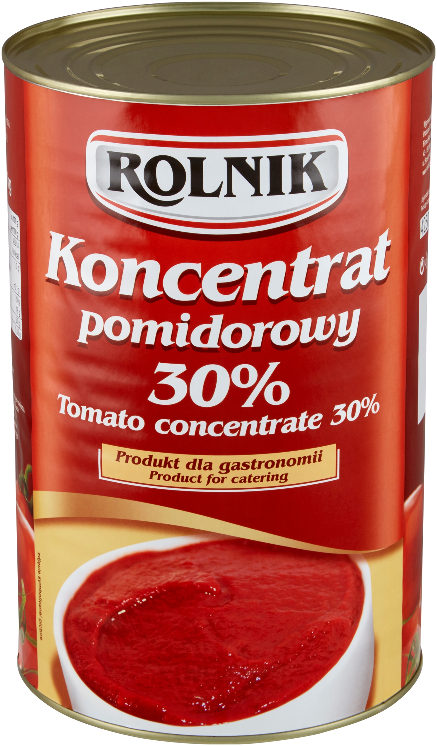 Koncentrat Pomidorowy 30% Rolnik 4250 Ml