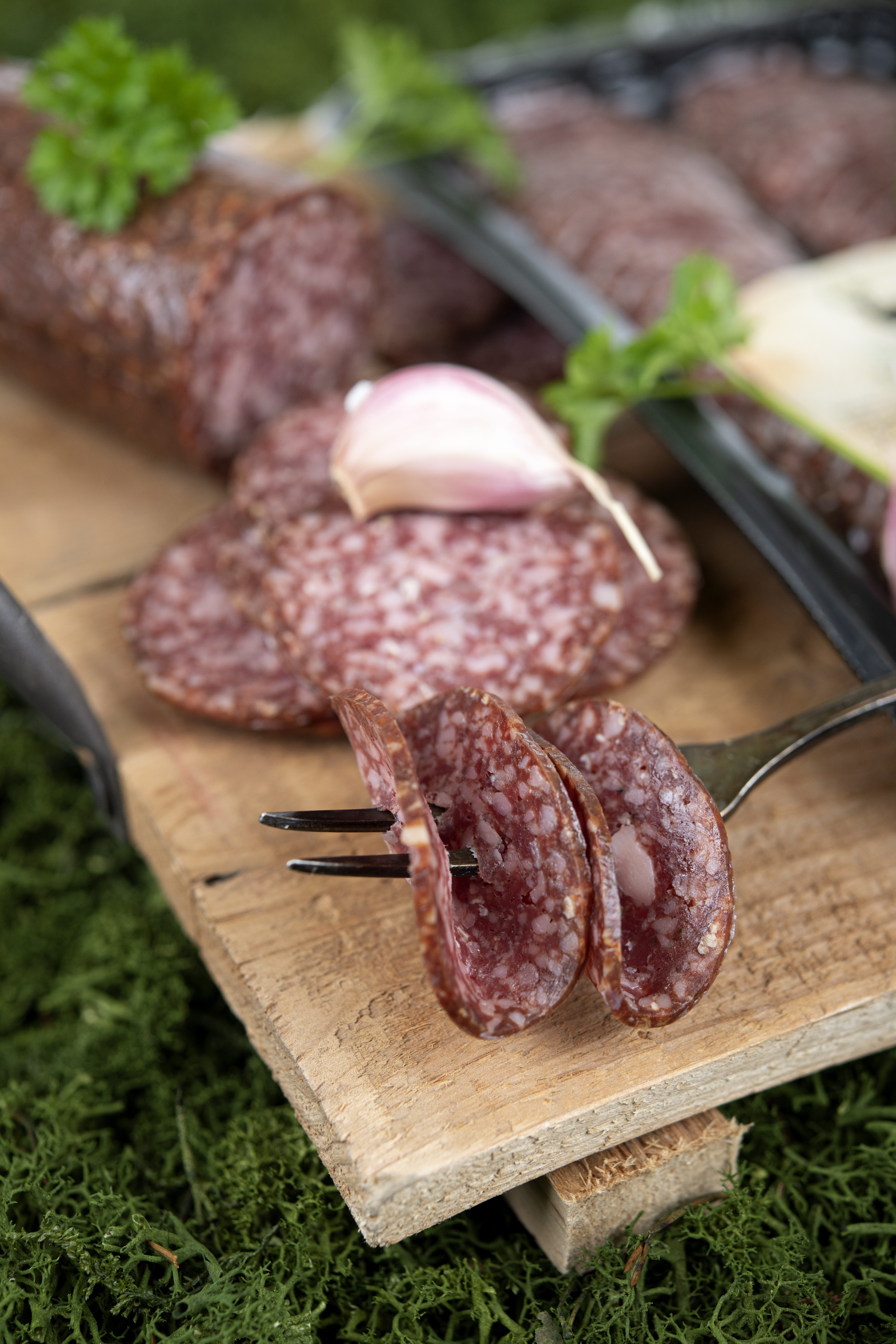 Salami Z Jelenia 120 G Plasterki Las Huberta
