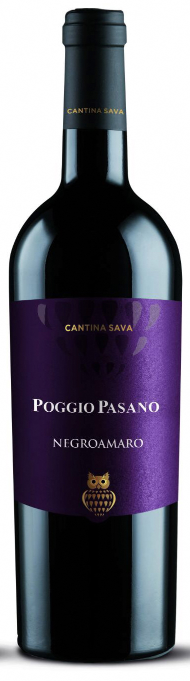 Wino Poggio Pasano Negroamaro 13,5%750 Ml