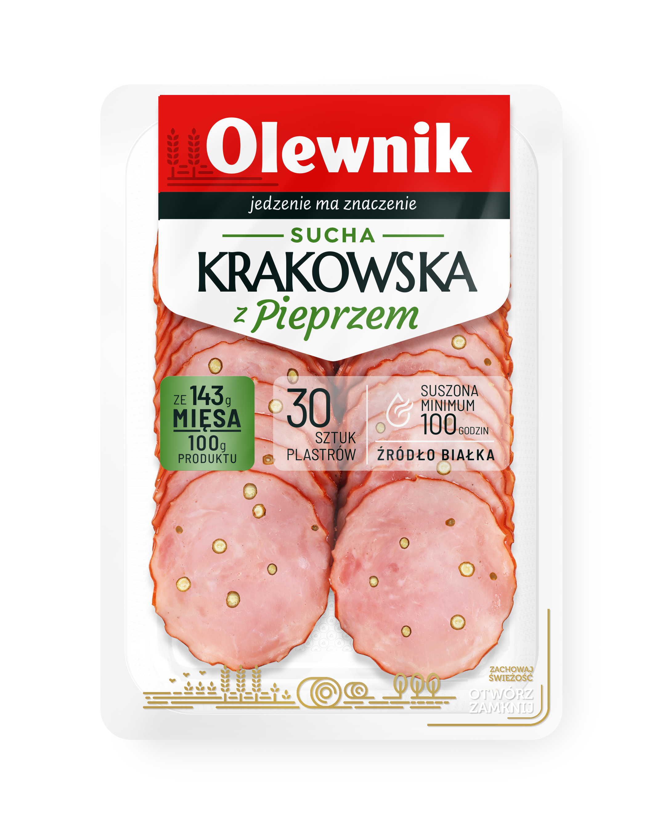 Sucha Krakowska Z Pieprzem 80 G Olewnik