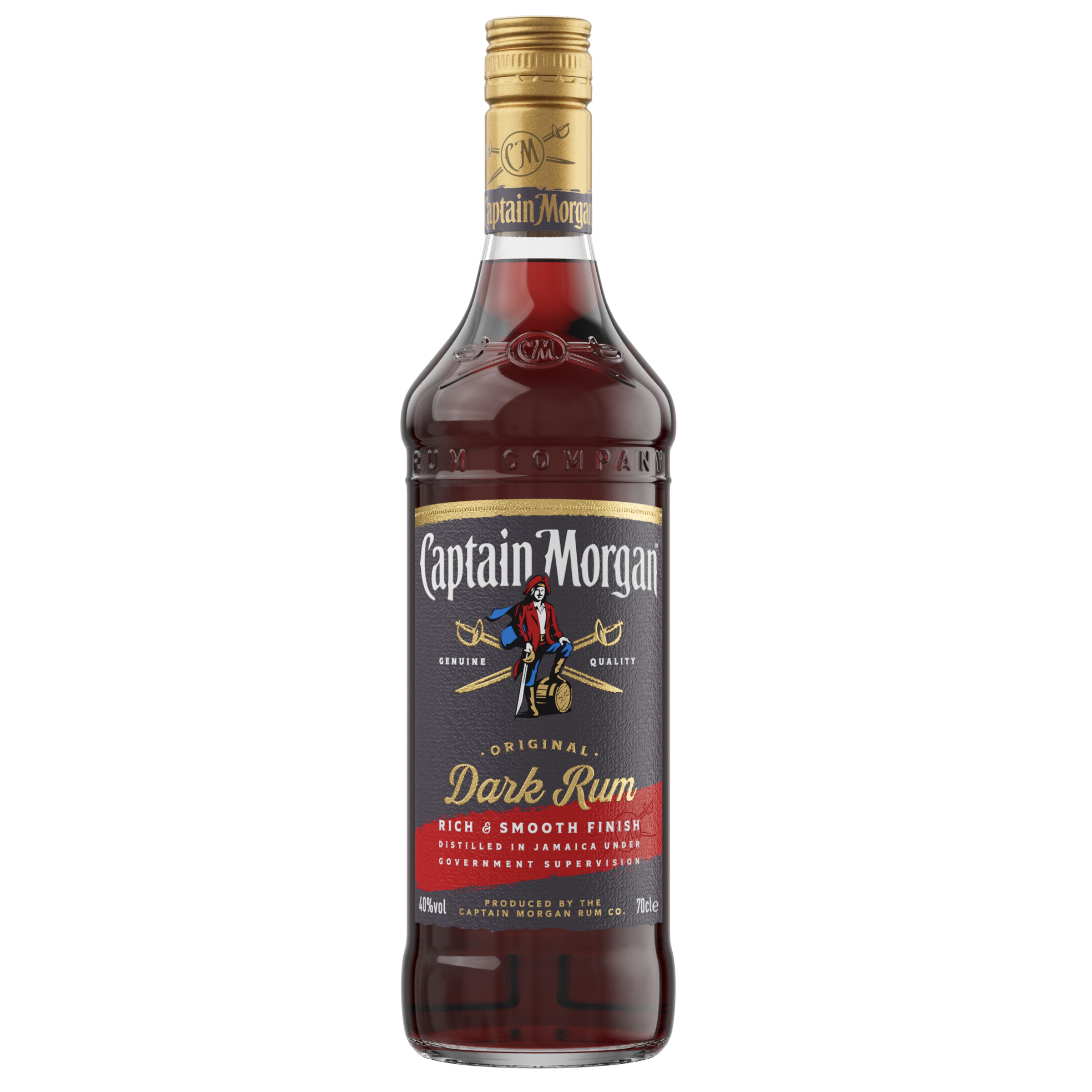 Rum Captain Morgan Dark 40% 700Ml