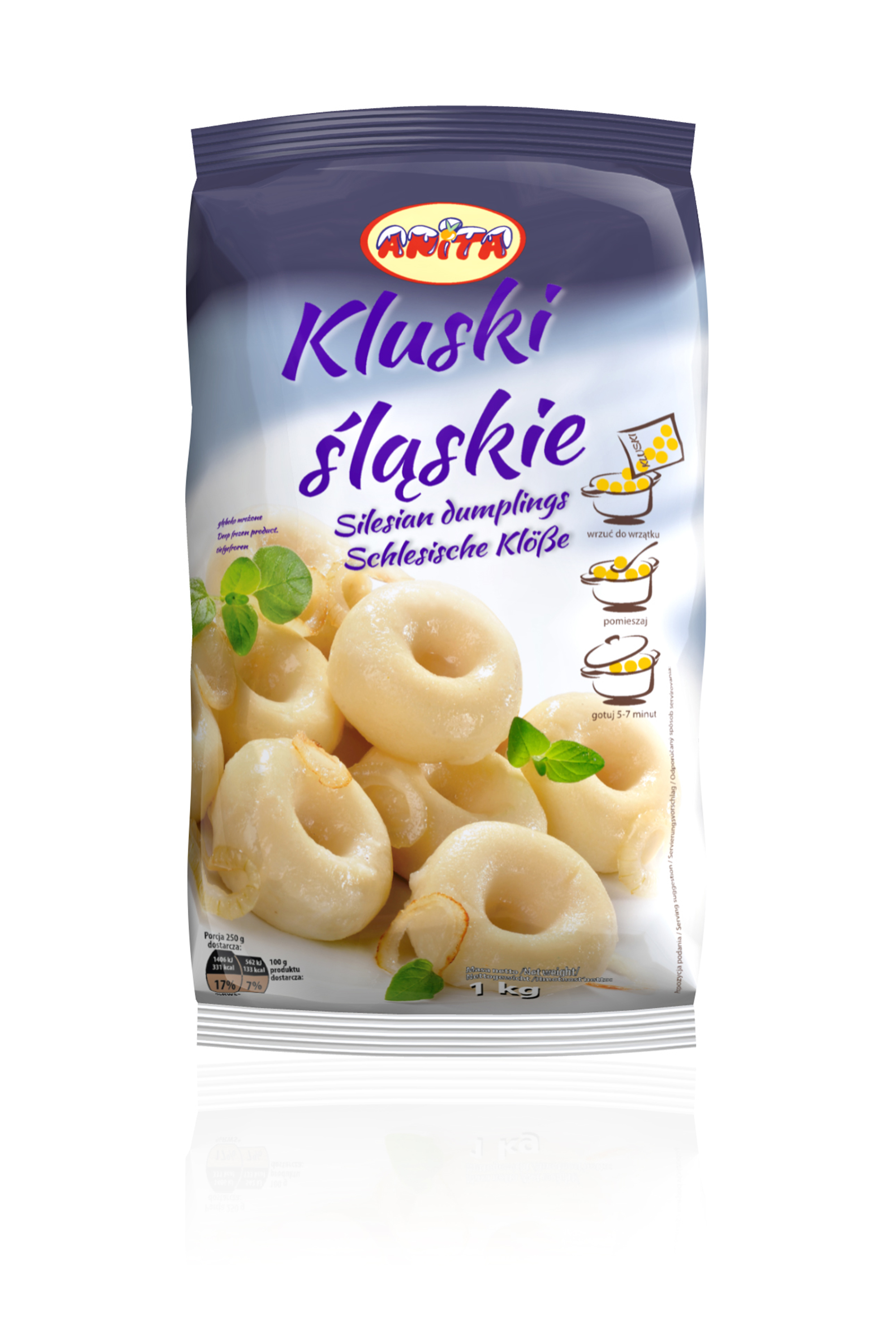Anita. Kluski Śląskie 1 Kg