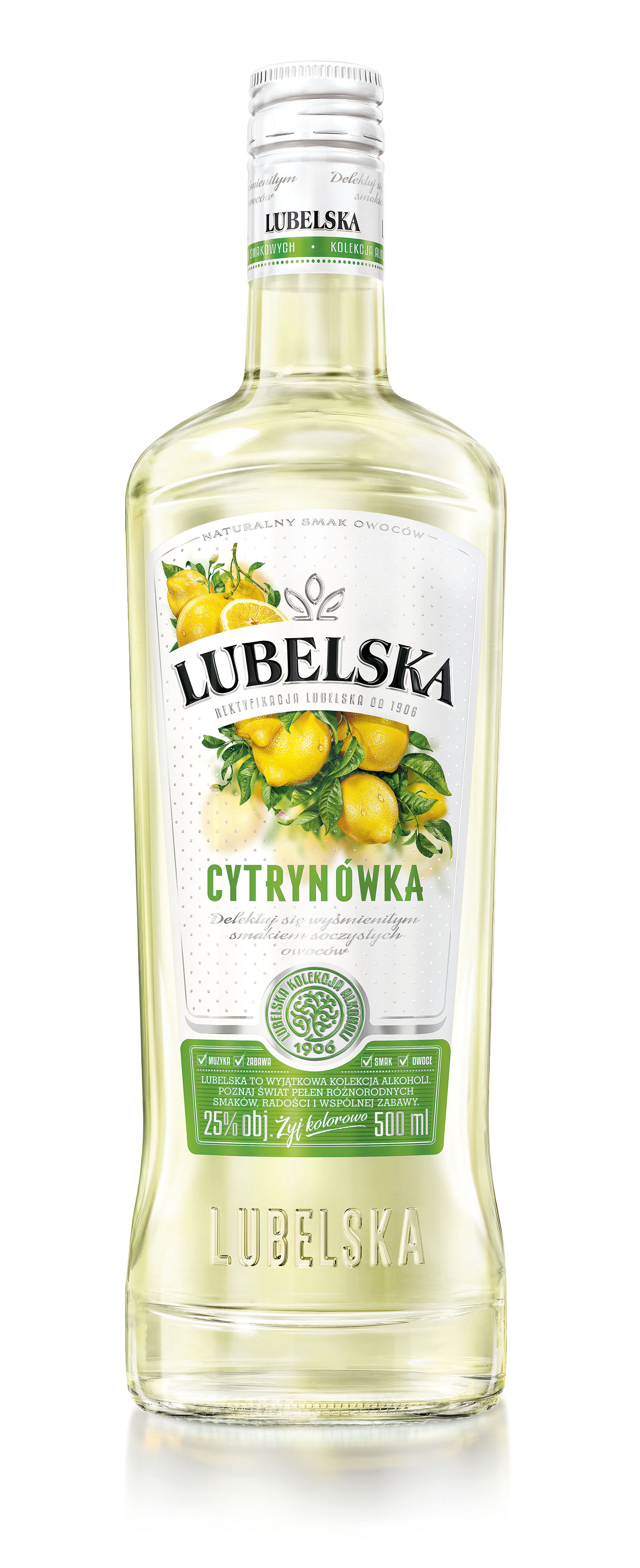 Lubelska Cytrynówka 25% 500 Ml