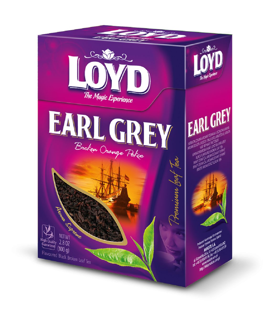 Loyd Earl Grey – Herbata Liściasta 100G