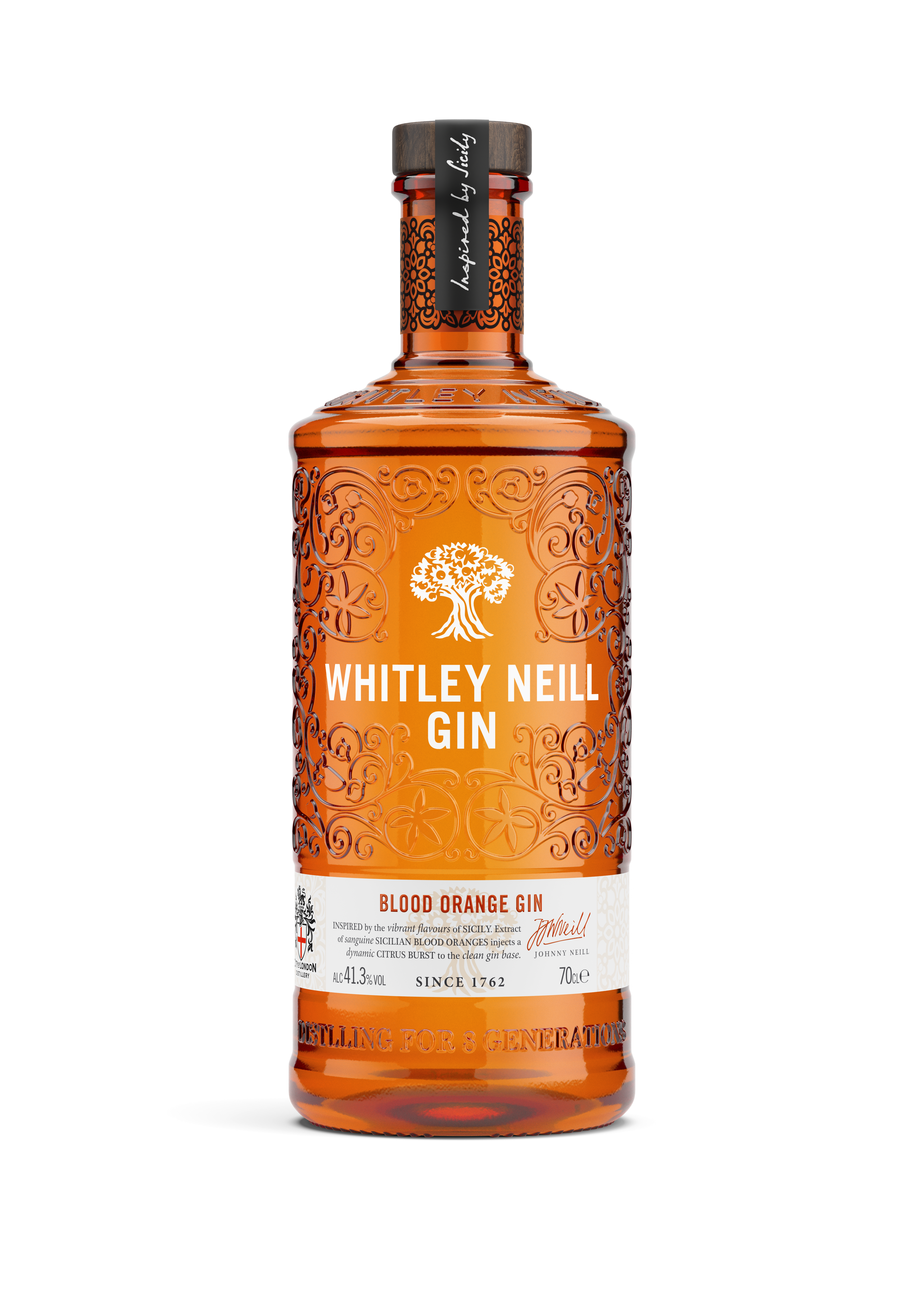 Gin Whitley Neill Blood Orange 41,3% 0,7L