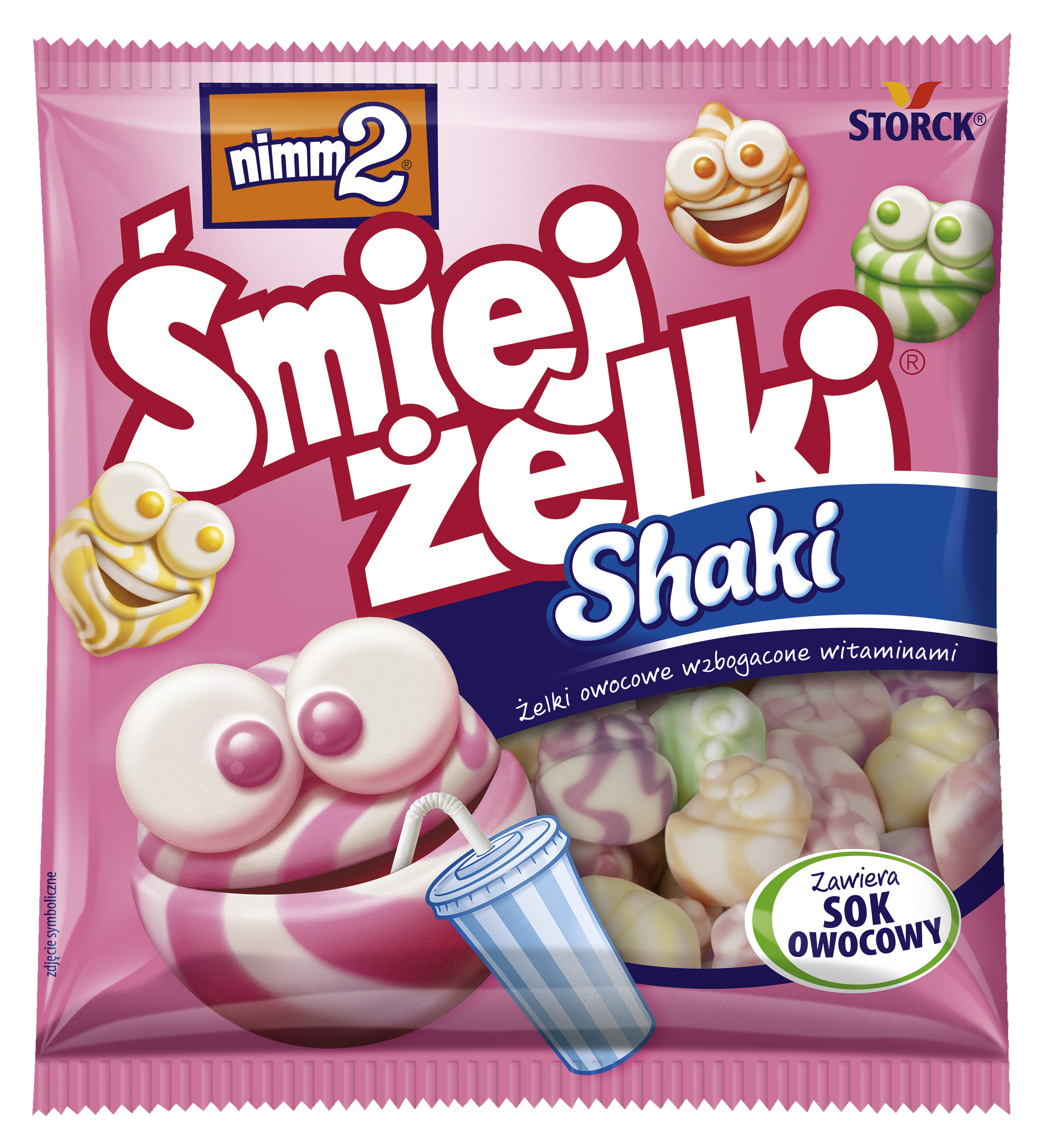 Nimm2 Śmiejżelki Shaki 90G