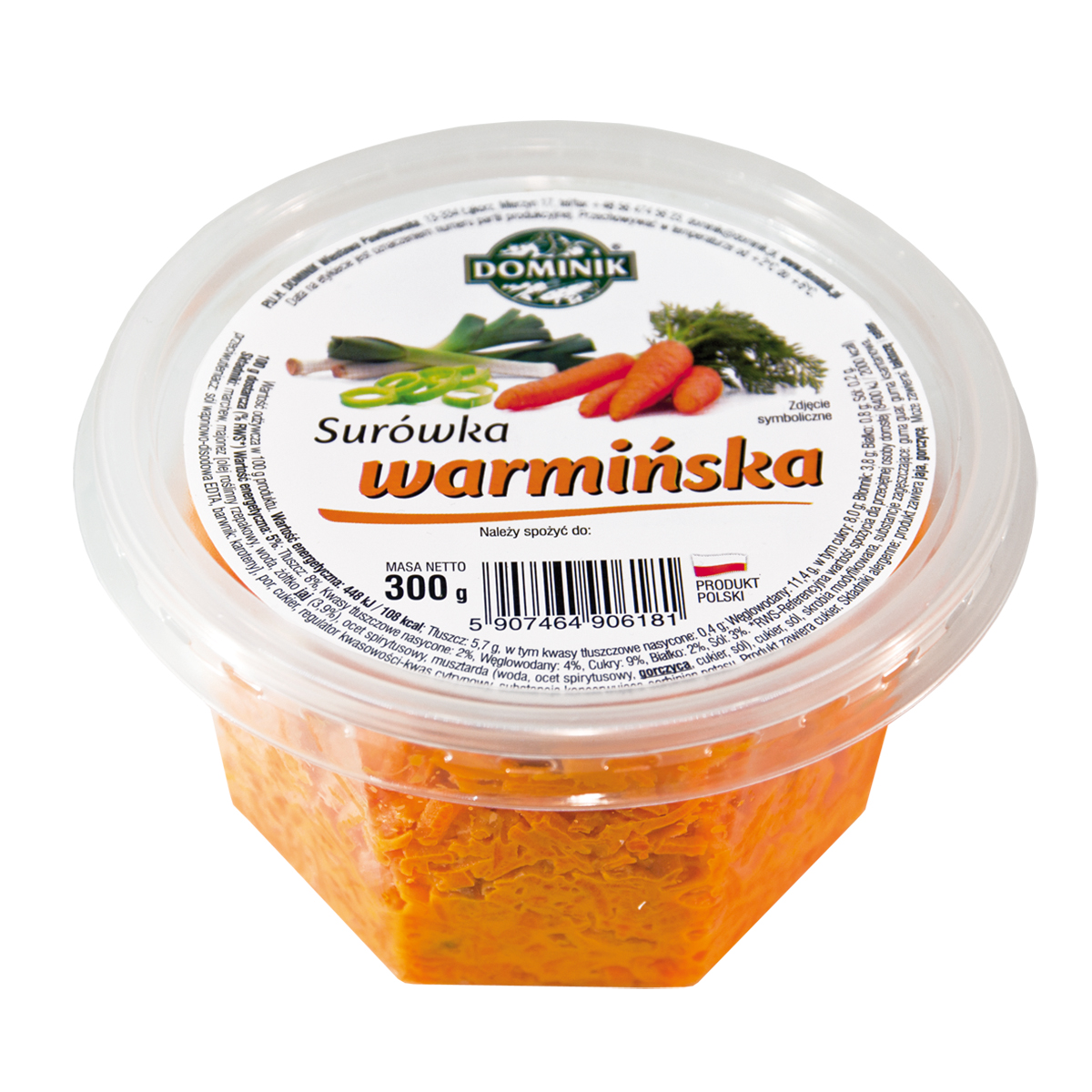 Surówka Warmińska Polska 300G Dominik