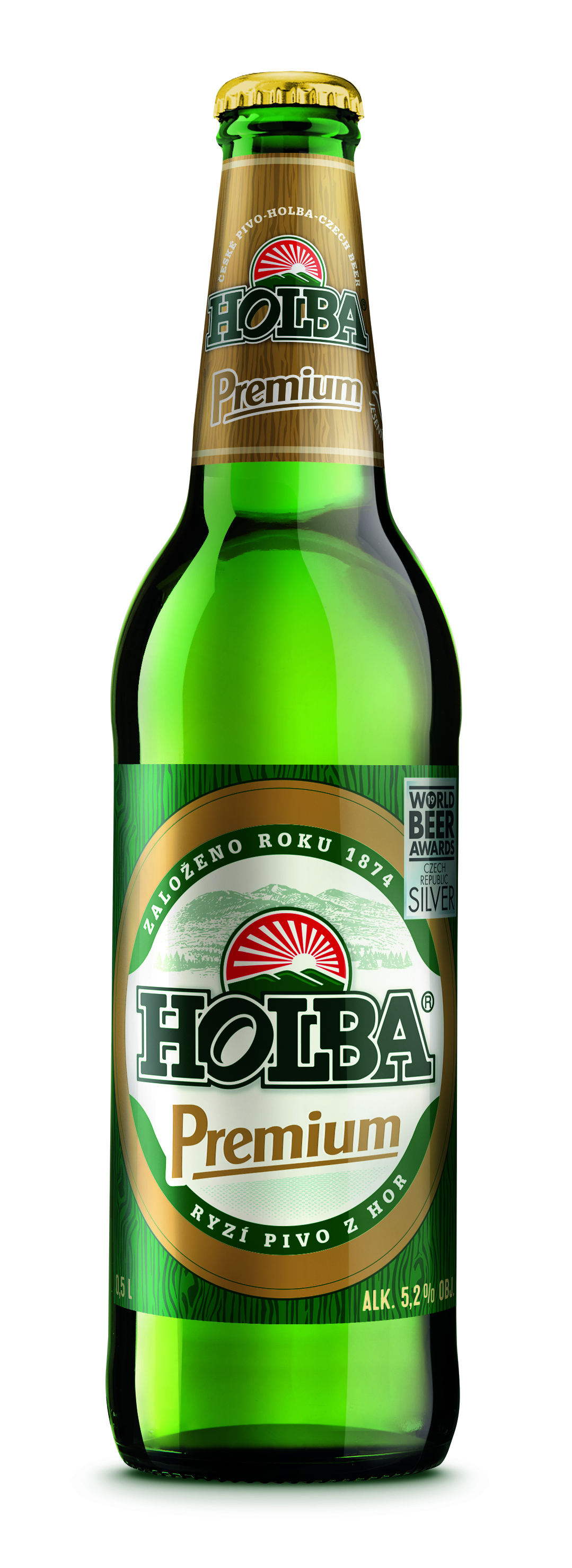 Holba Premium 5,2% Alk. 0,5 L Butelka Bezzwrotna