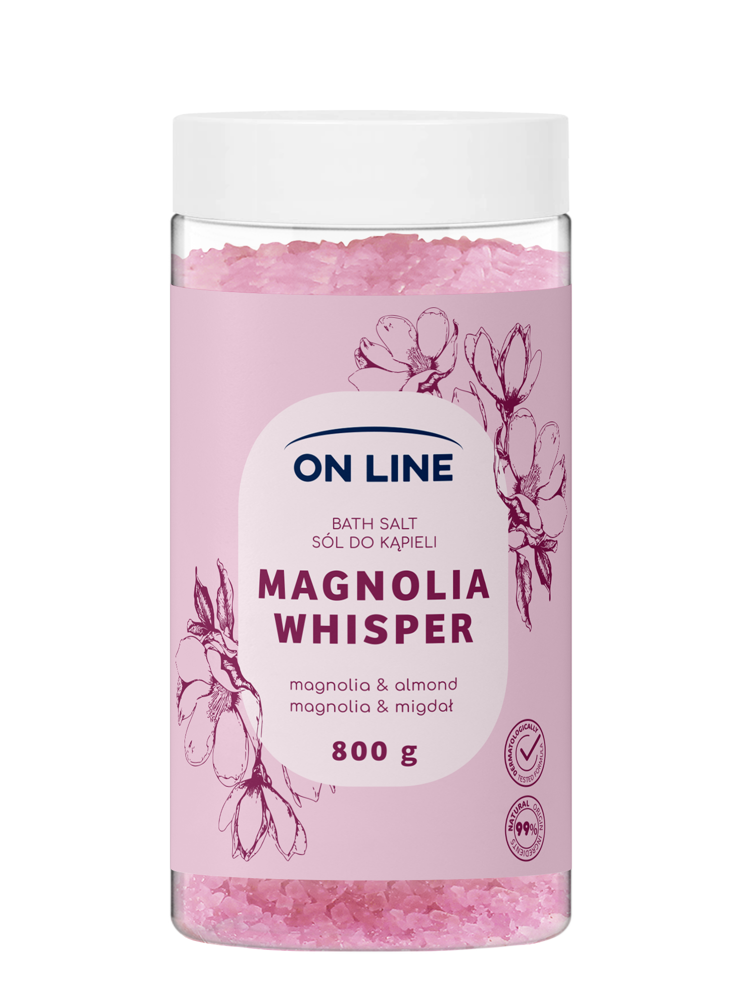 On Line Sól Do Kąpieli Magnolia Whisper 800G
