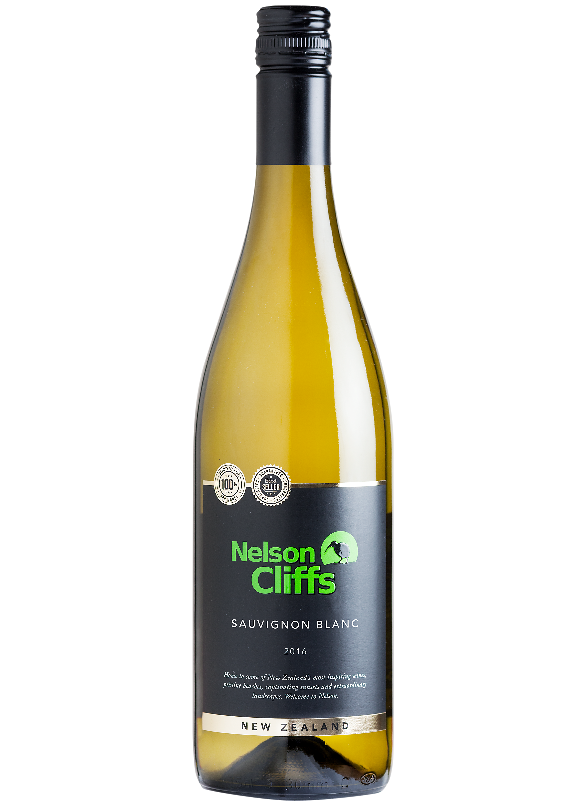 Wino Gronowe Białe Wytrawne Nelson Cliffs Sauvignon Blanc 0,75L
