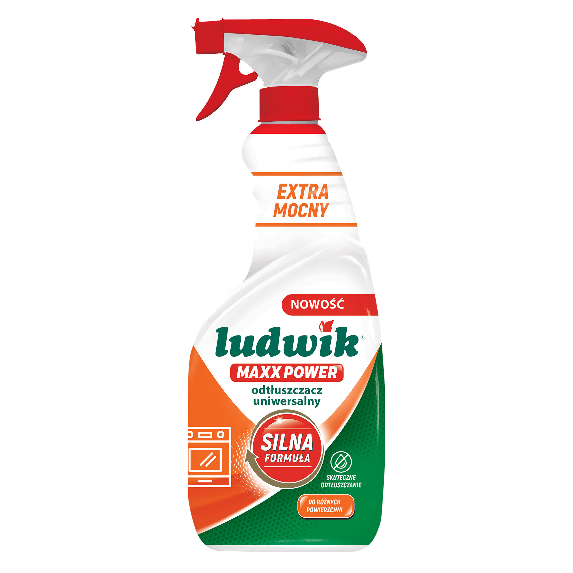 Ludwik Maxx Power Odtłuszczacz Uniwersalny 600 Ml