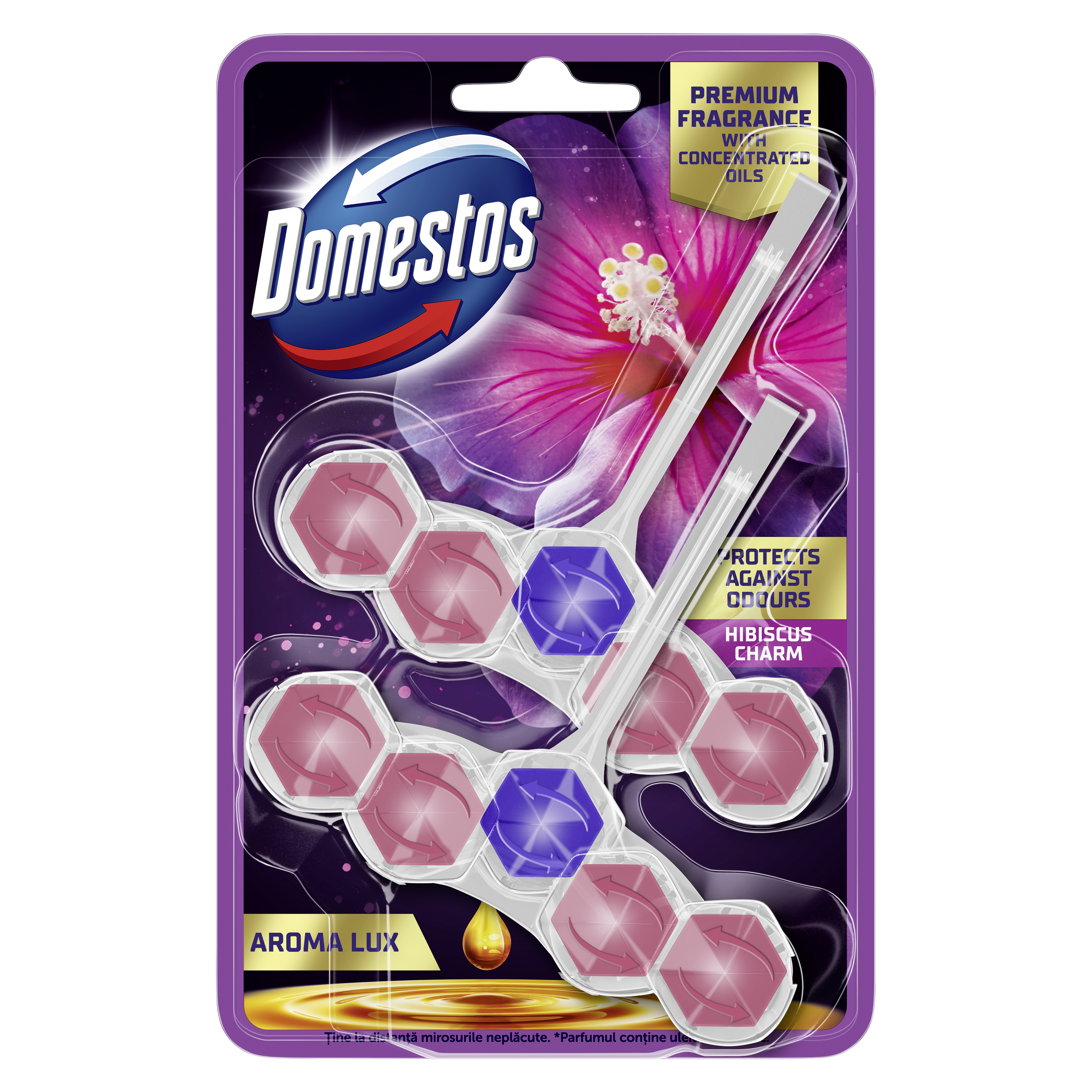 Domestos Kostka Aroma Hibiscus 50G