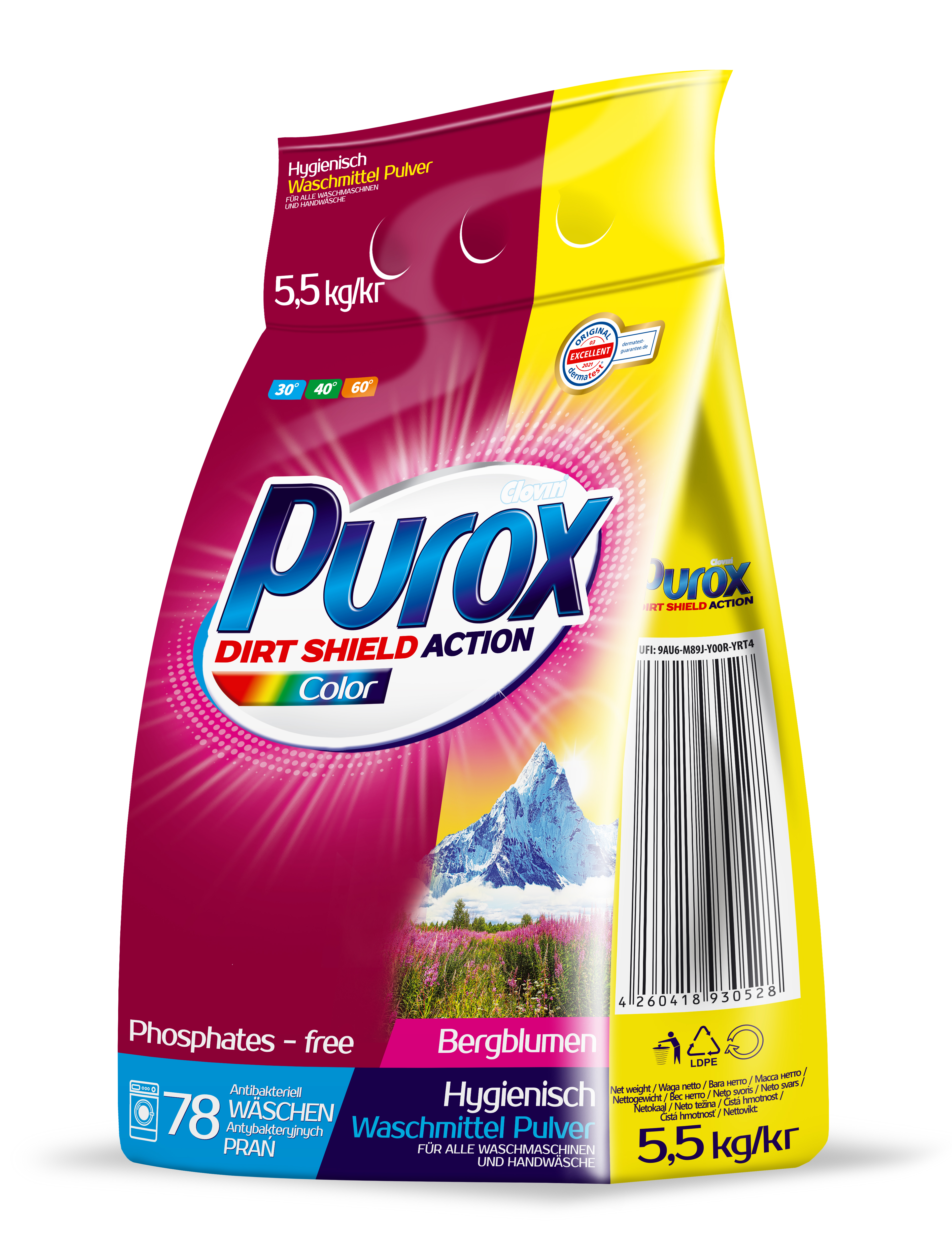 Purox Dirt Shield Action Color 5,5Kg