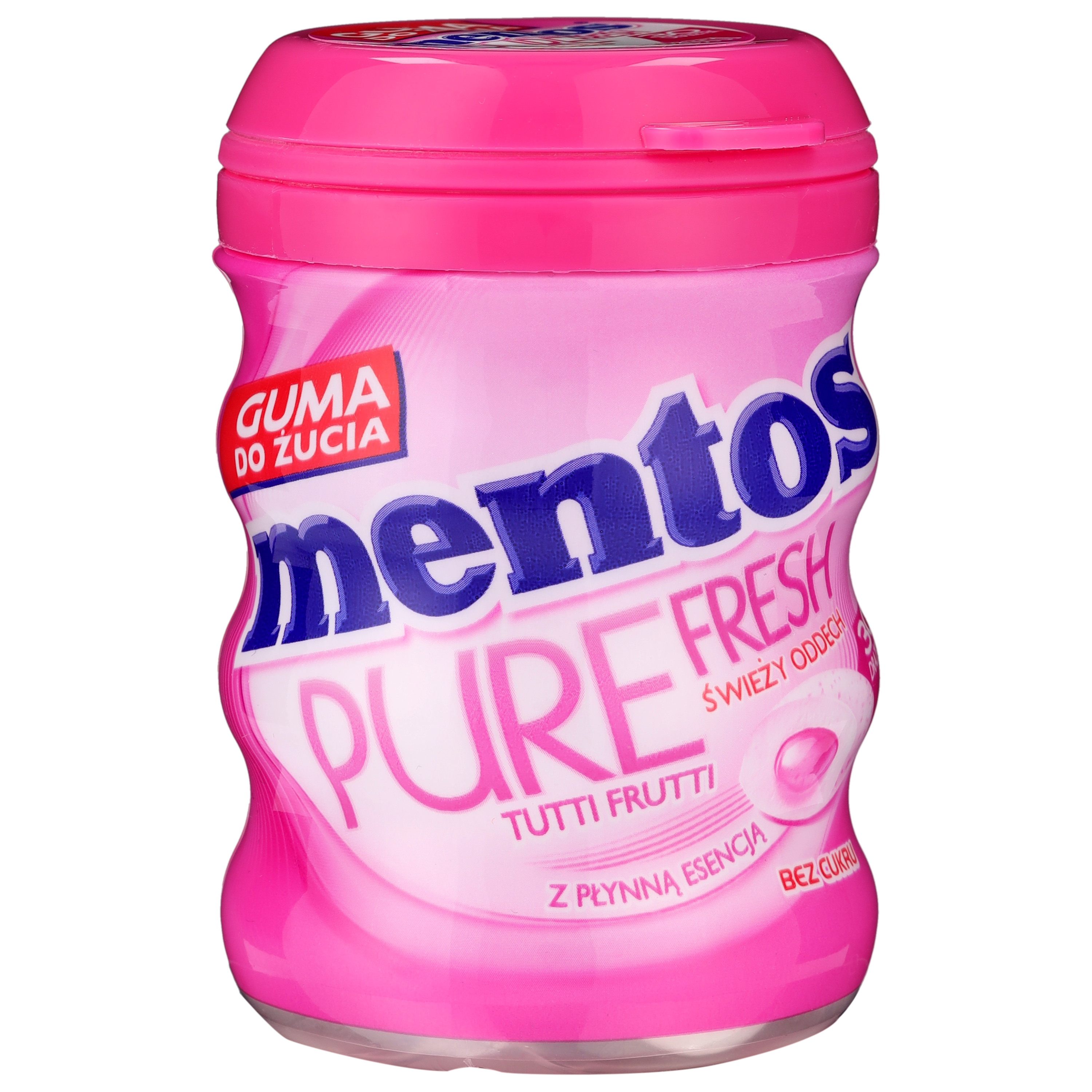 Mentos Pure Fresh Tutti Frutti Butelka 60G