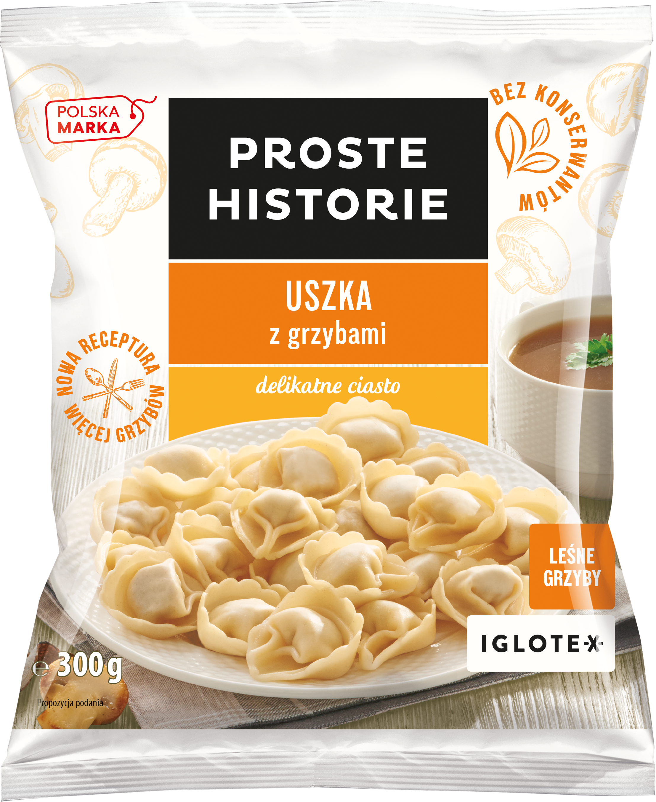 Proste Historie - Uszka Z Grzybami 300G