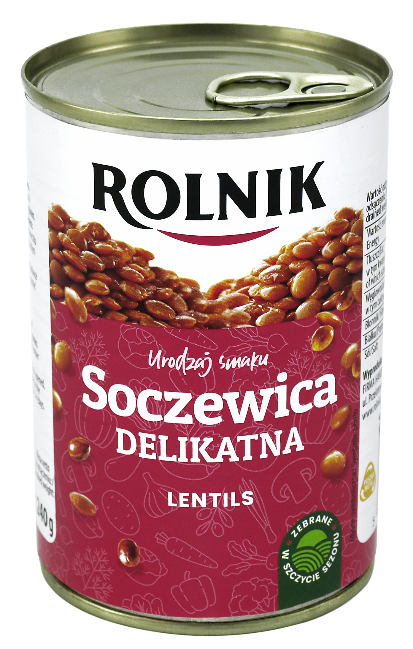 Soczewica Delikatna 425 Ml Rolnik