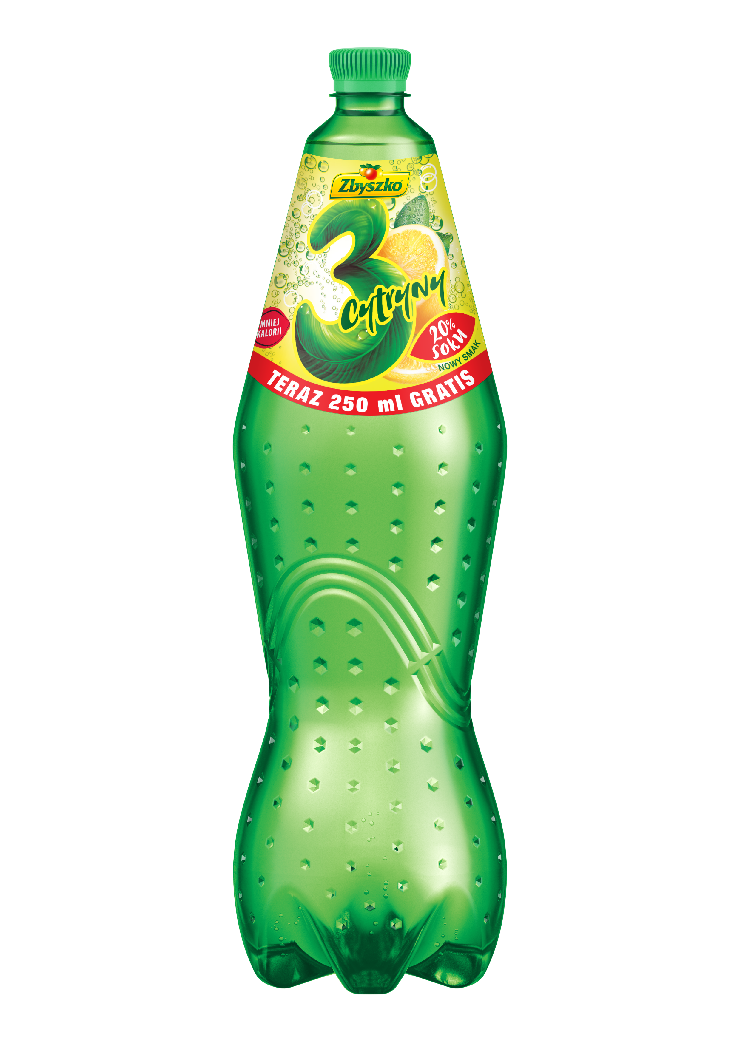 Zbyszko 3 Cytryny 1,5 L + 250 Ml Gratis