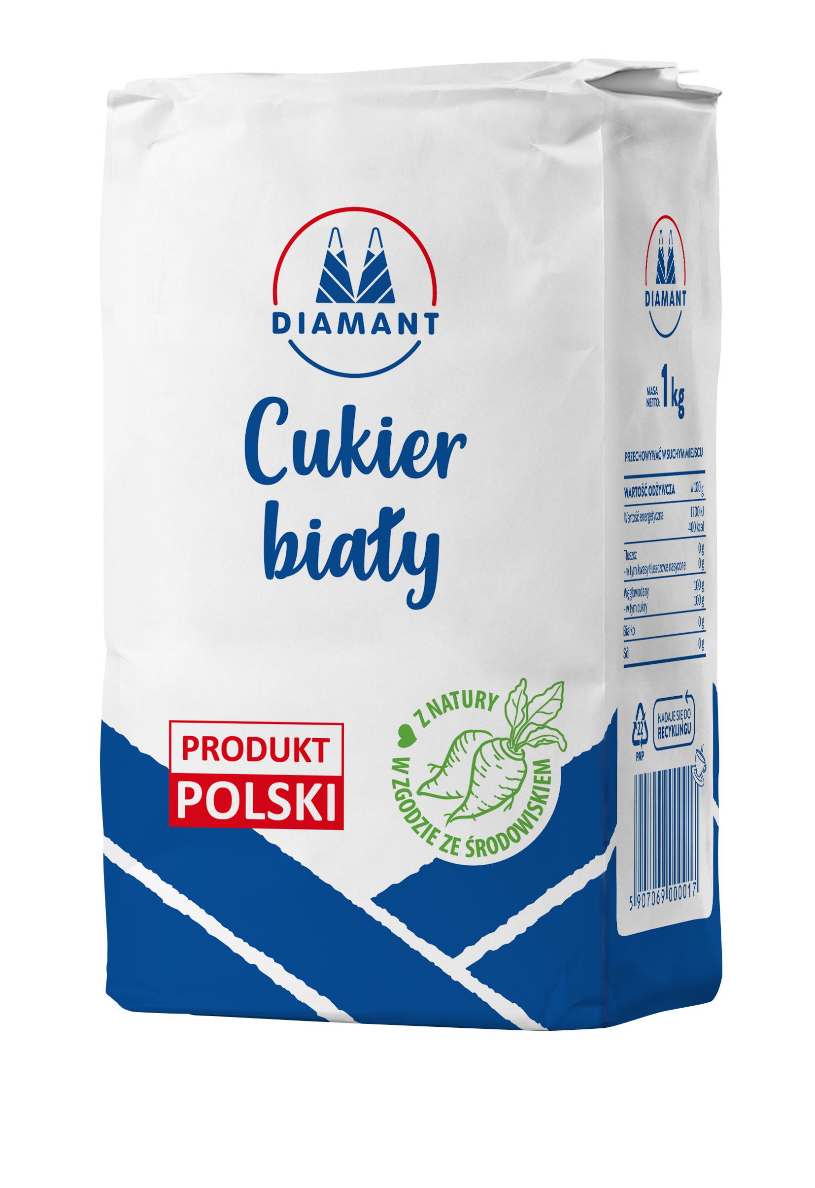 Diamant Cukier Biały 1Kg