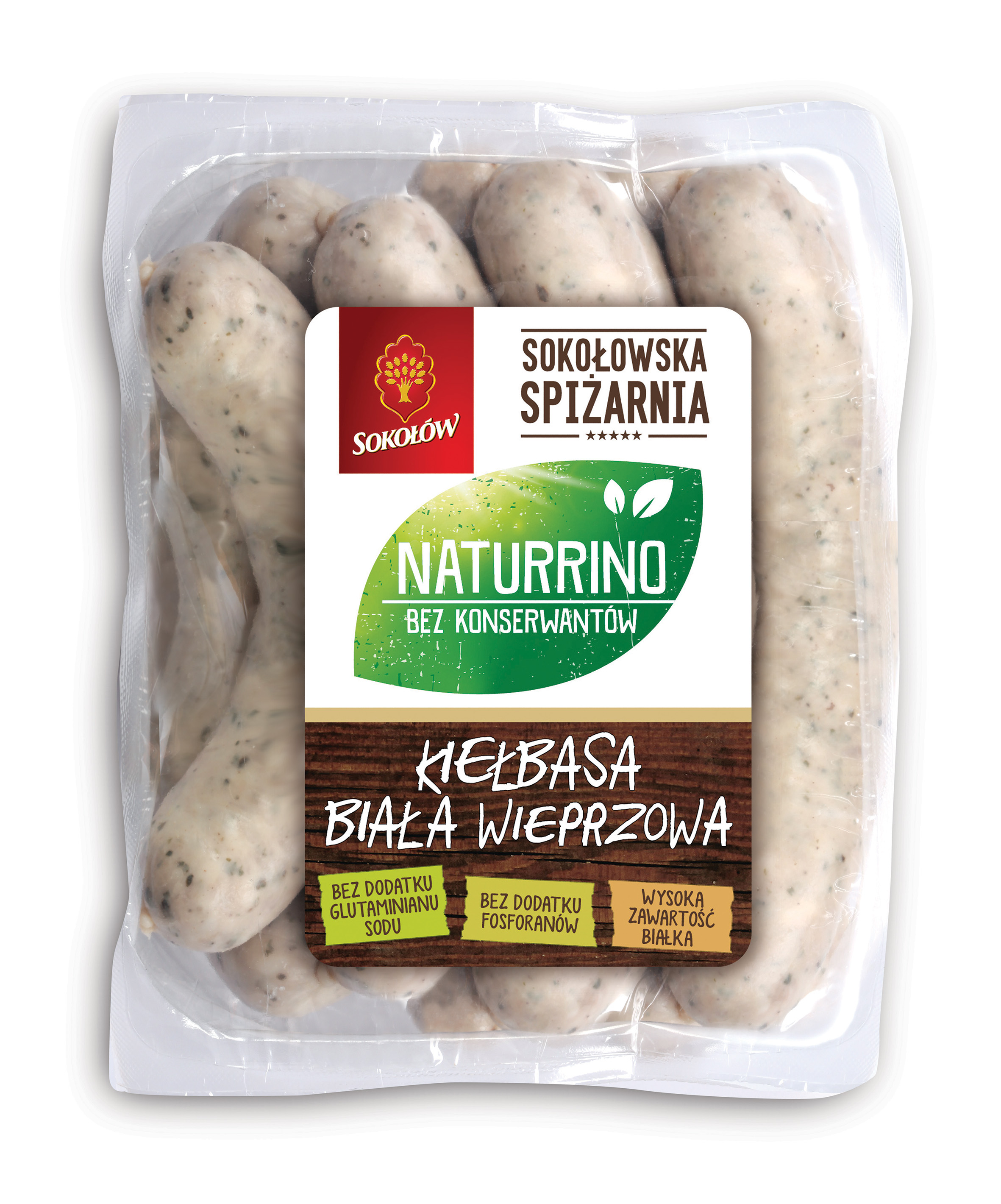 Kiełbasa Biała 520G Naturrino