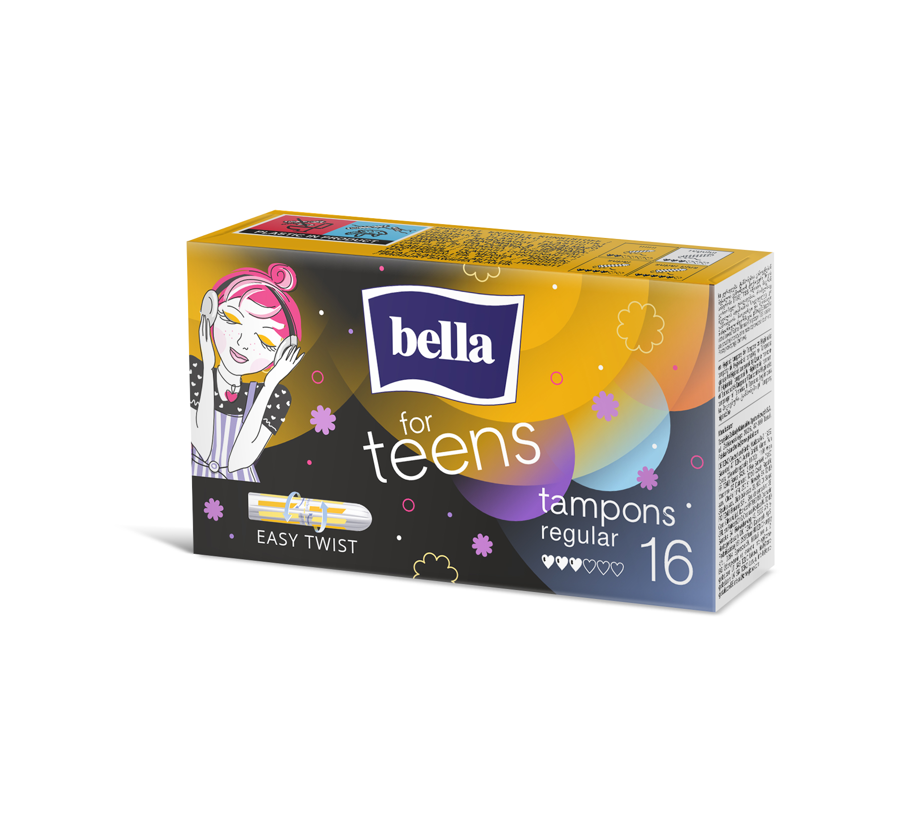 Tampony Bella For Teens Regular A16 Bez Aplikatora