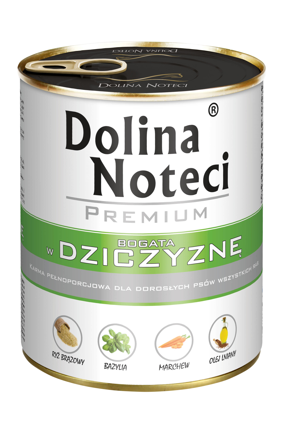 Dolina Noteci Premium Mokra Karma Dla Psów Dziczyzna Puszka 800 G